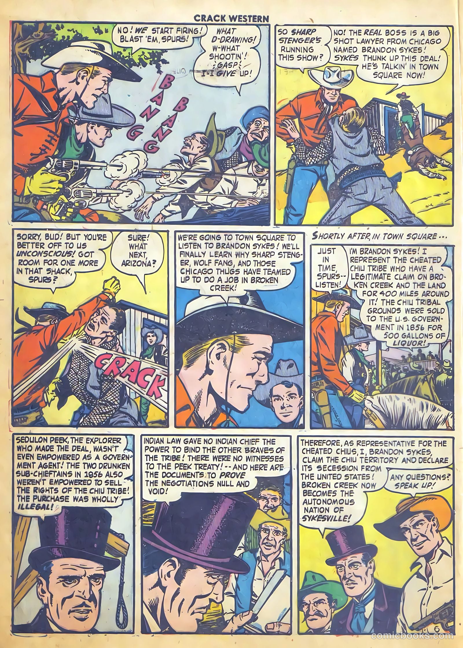 Crack Western #84 (1953) — page 8 of 36