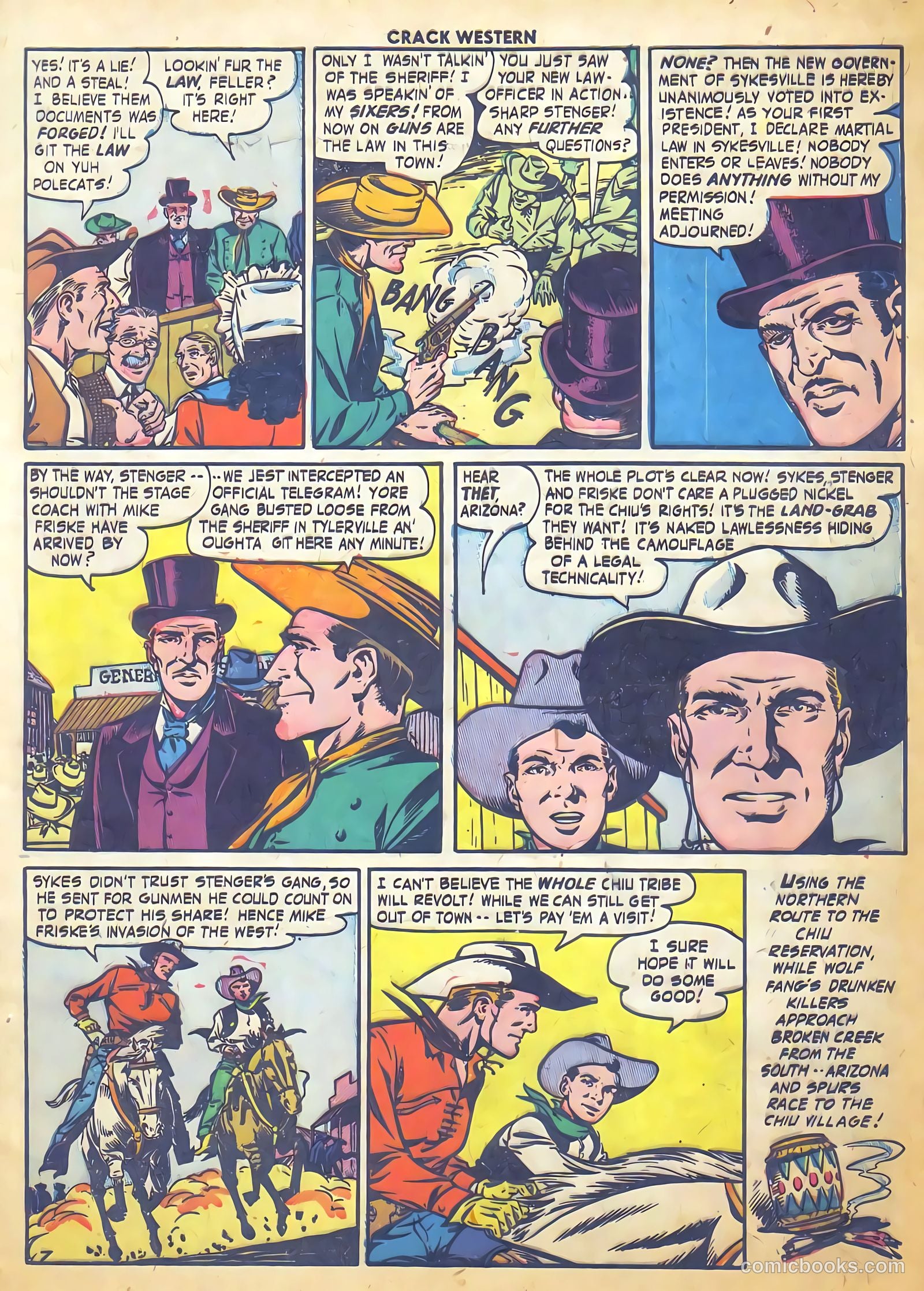 Crack Western #84 (1953) — page 9 of 36