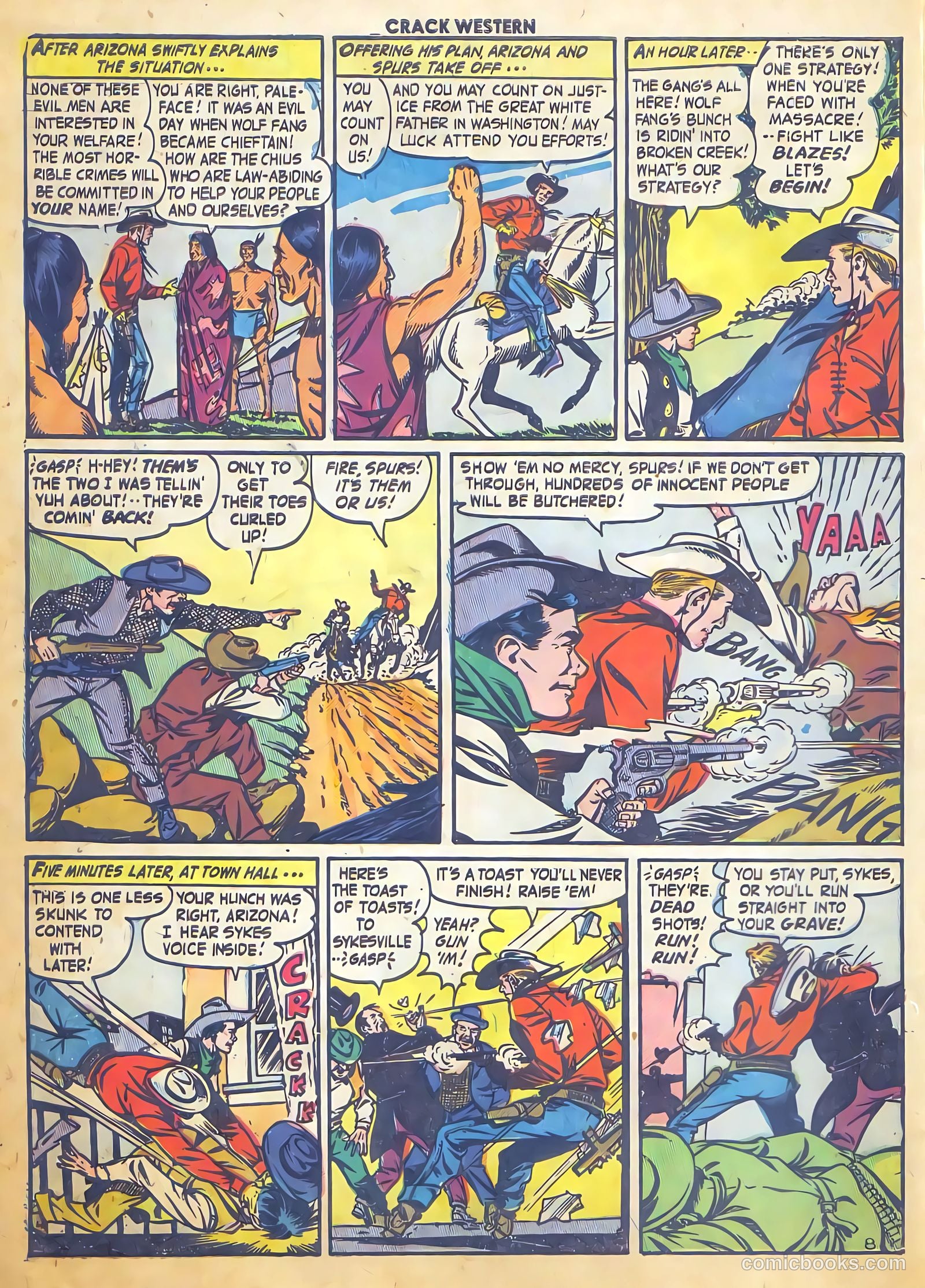 Crack Western #84 (1953) — page 10 of 36