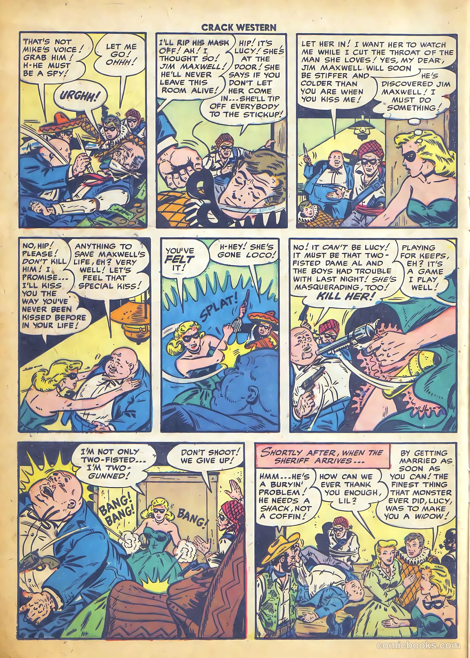 Crack Western #84 (1953) — page 16 of 36