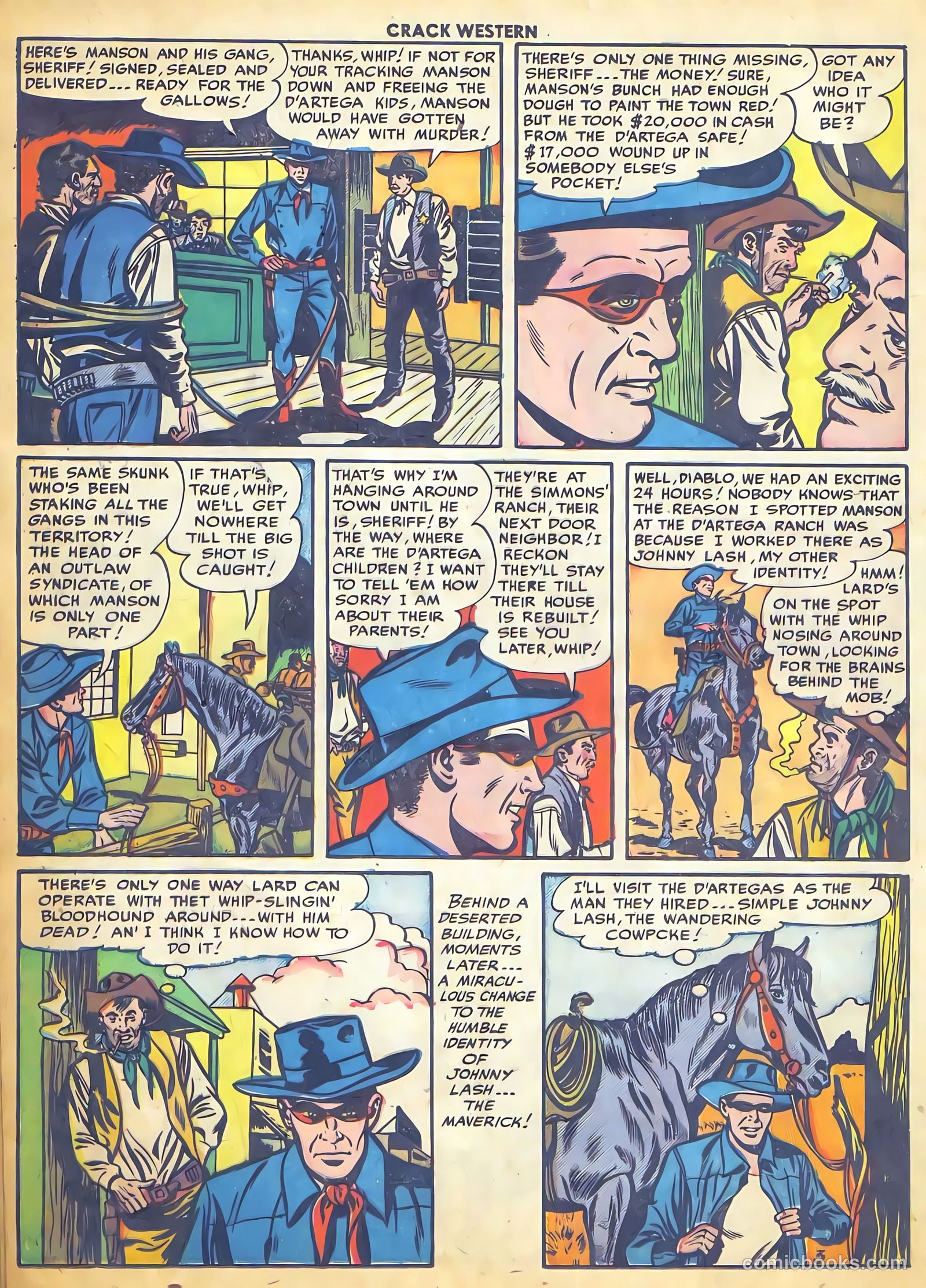 Crack Western #84 (1953) — page 20 of 36
