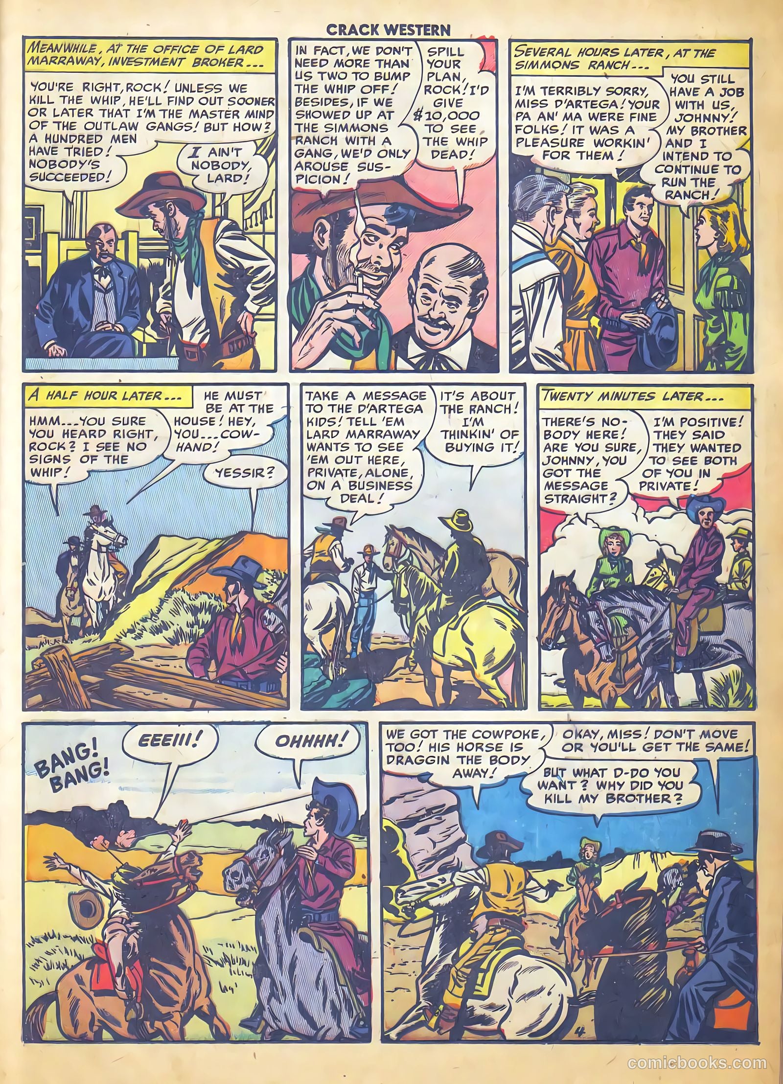 Crack Western #84 (1953) — page 21 of 36