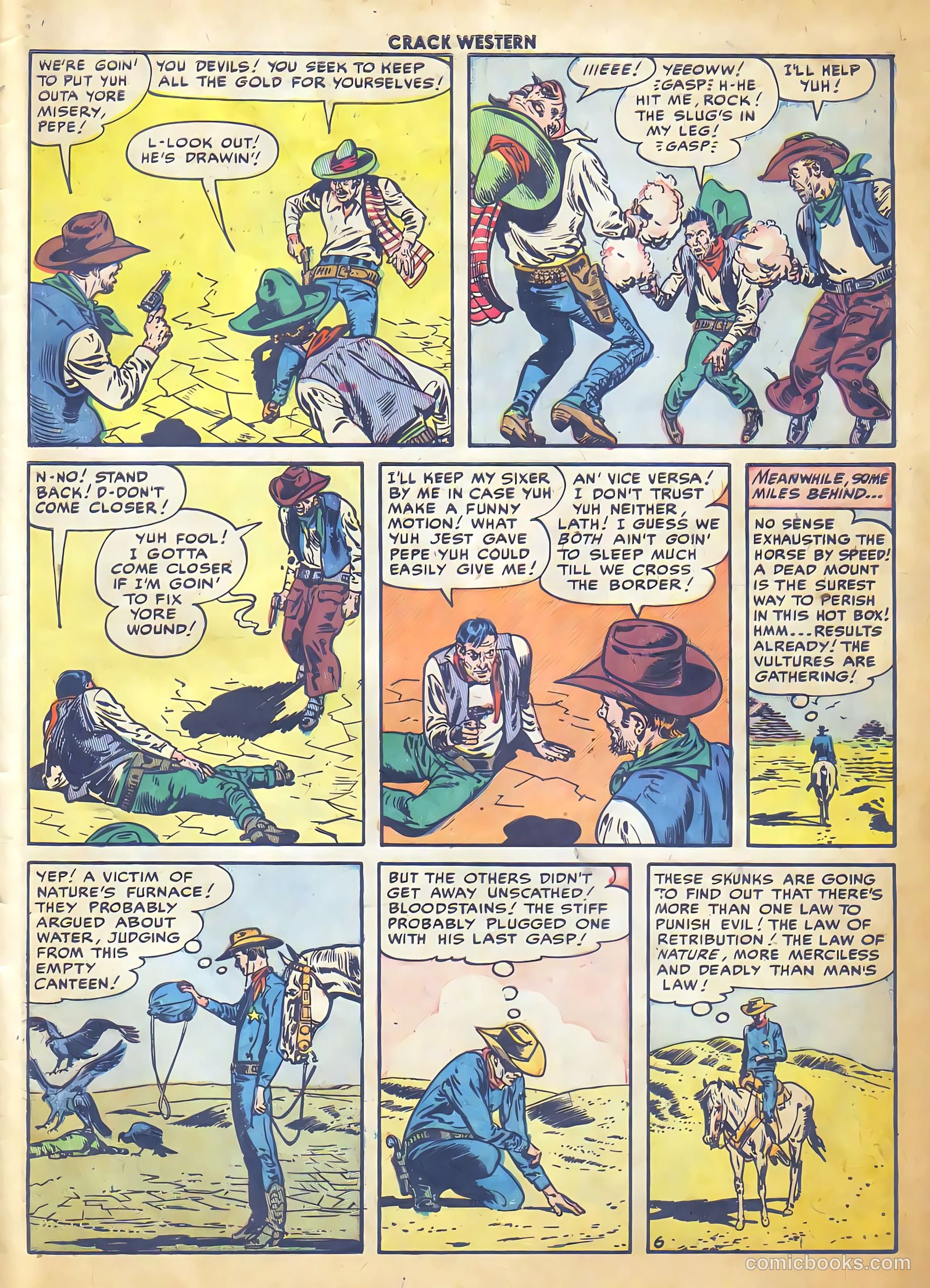 Crack Western #84 (1953) — page 31 of 36
