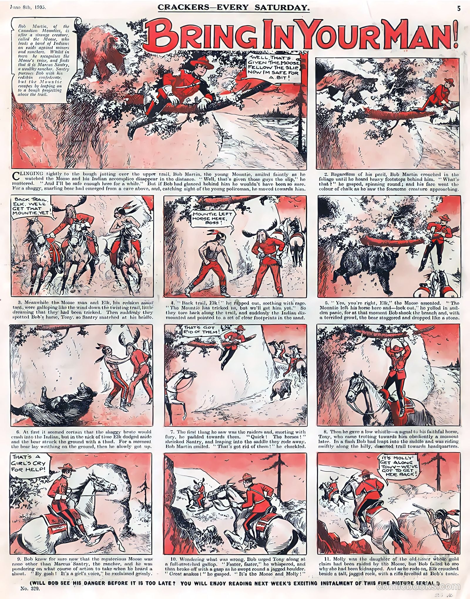 Crackers #329 (1935) — page 5 of 6