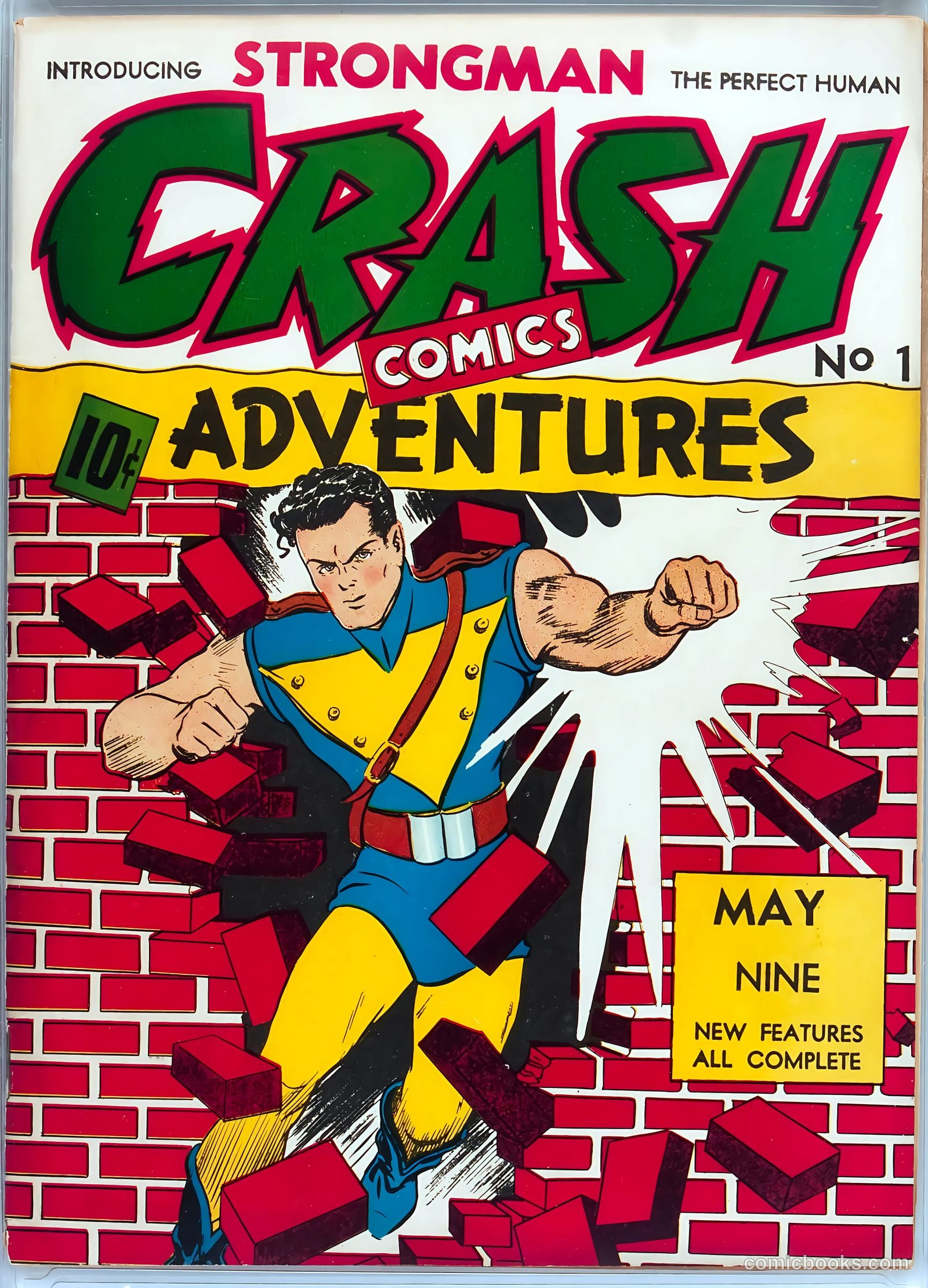 Crash Comics #1 cover
