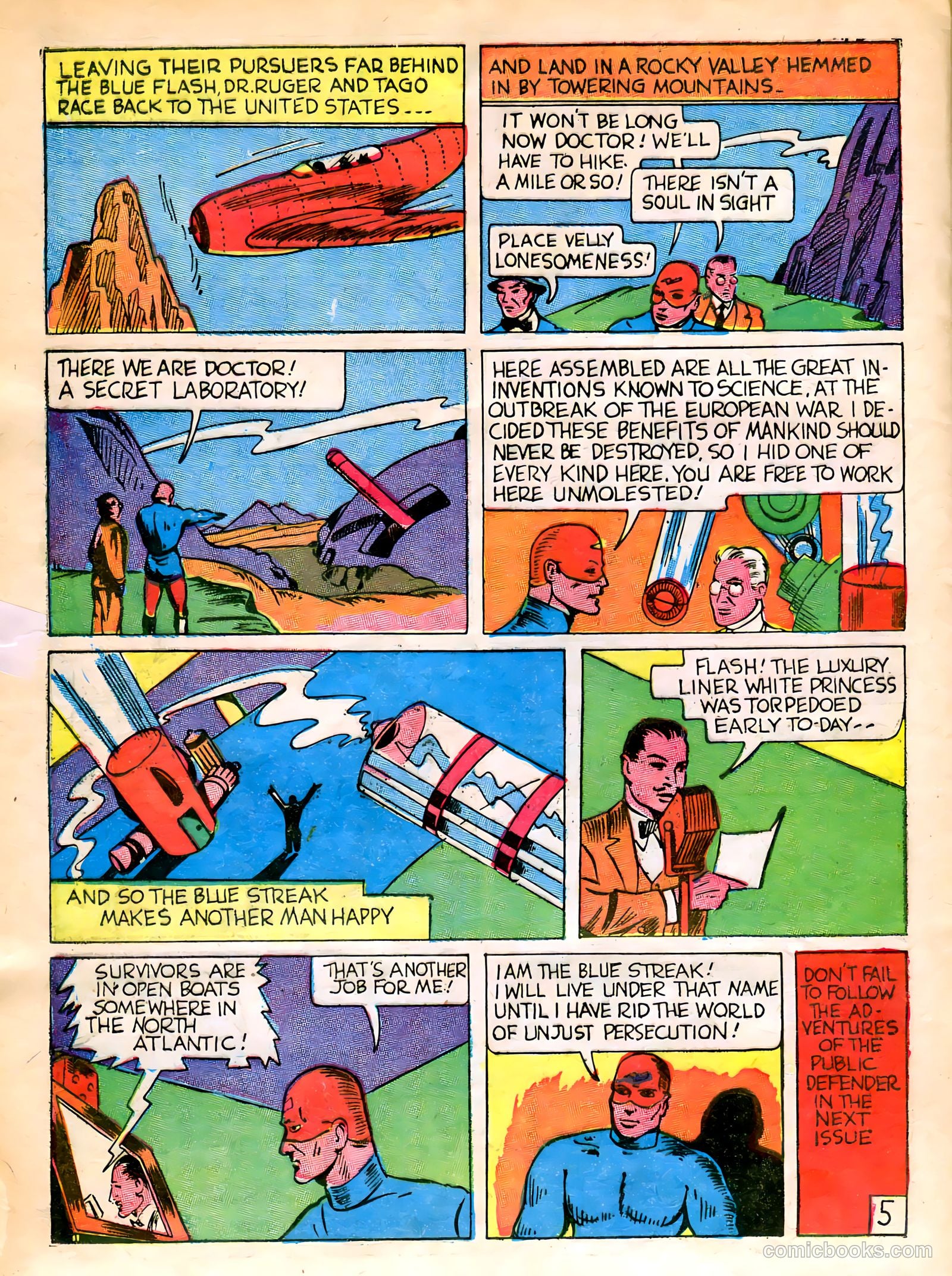 Crash Comics #1 (1948) — page 45 of 69