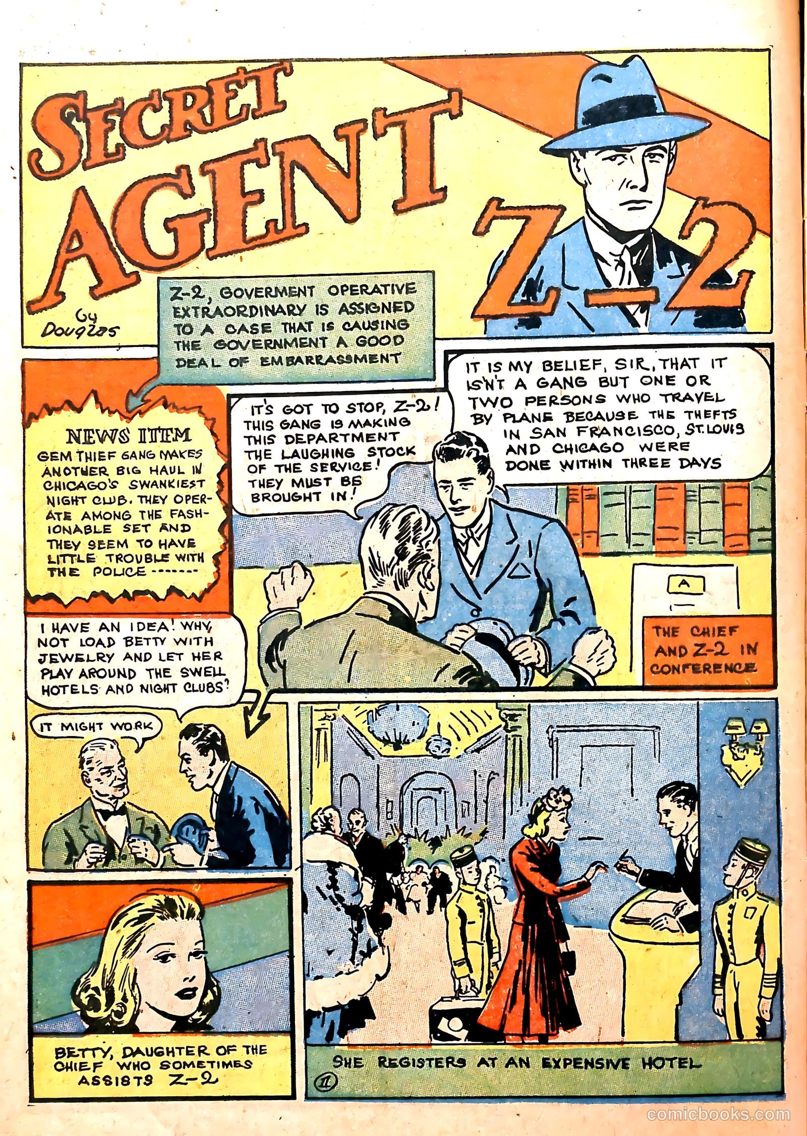 Crash Comics Adventures #2 (1940) — page 27 of 68