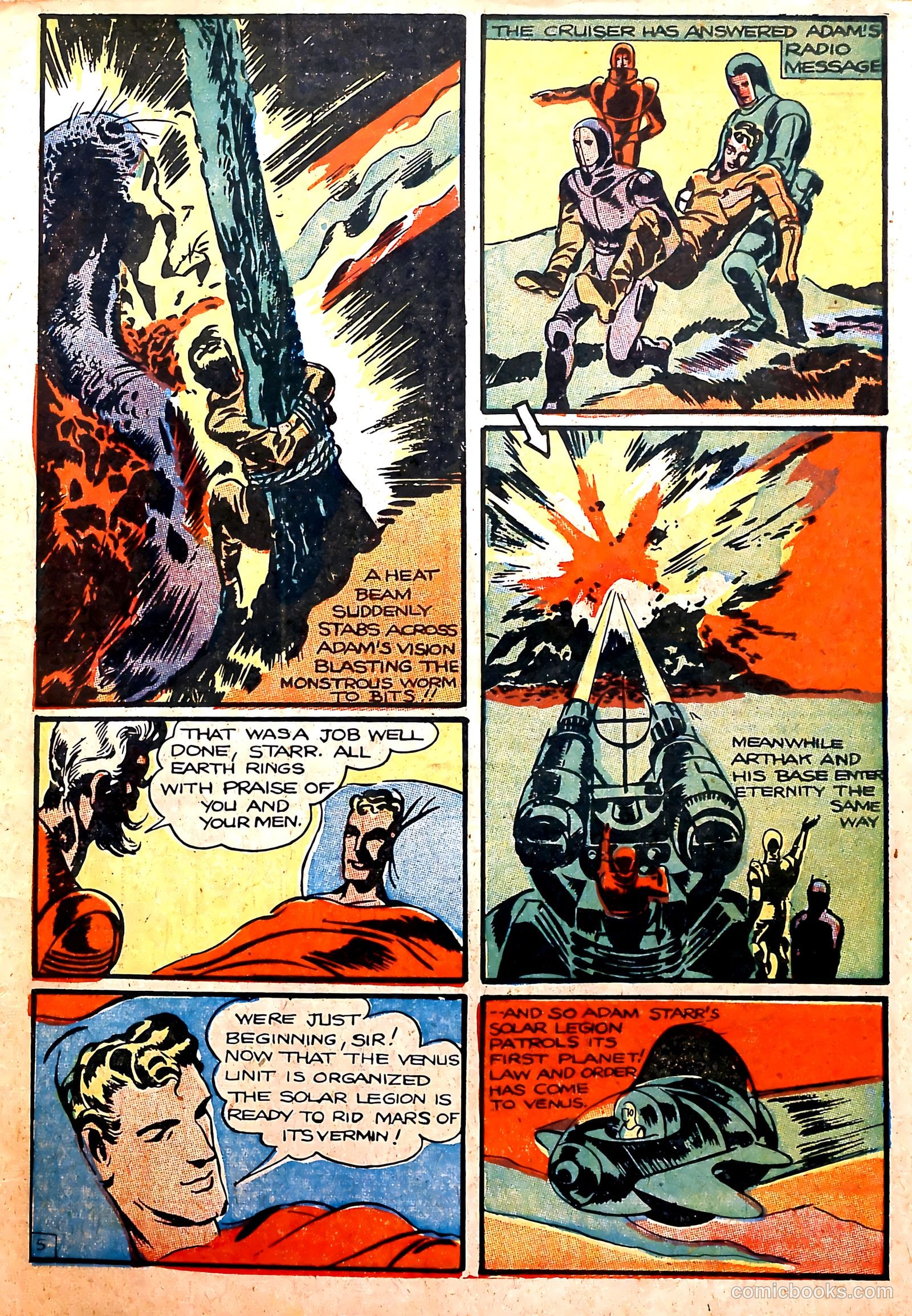 Crash Comics Adventures #2 (1940) — page 36 of 68