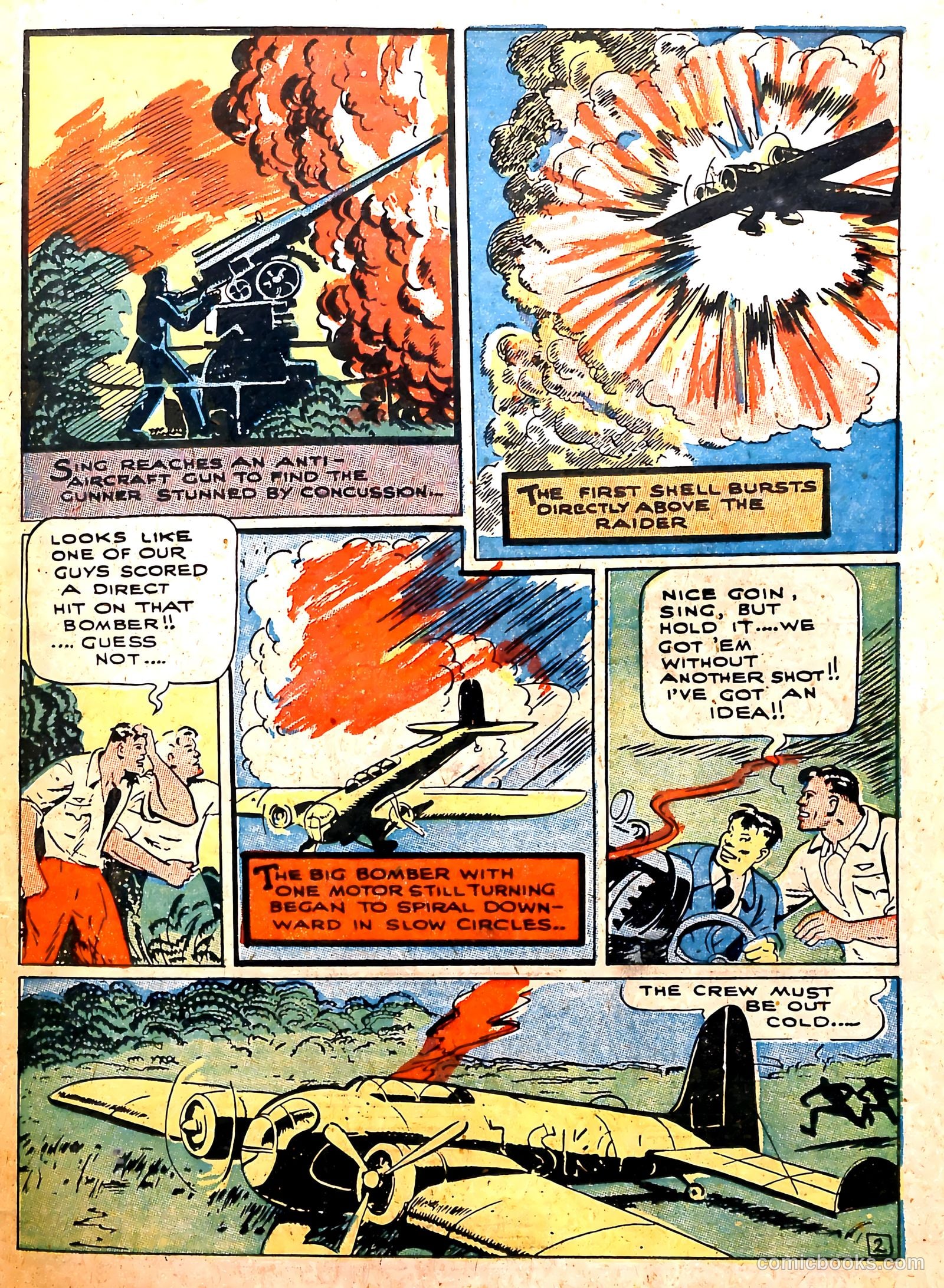 Crash Comics Adventures #2 (1940) — page 45 of 68