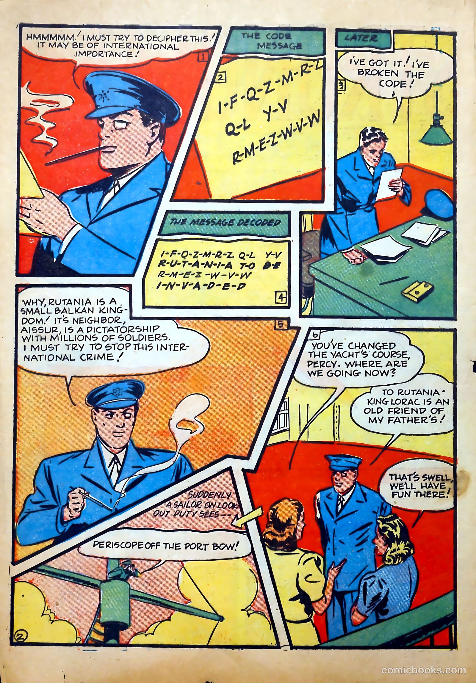 Crash Comics Adventures #3 (1940) — page 4 of 68