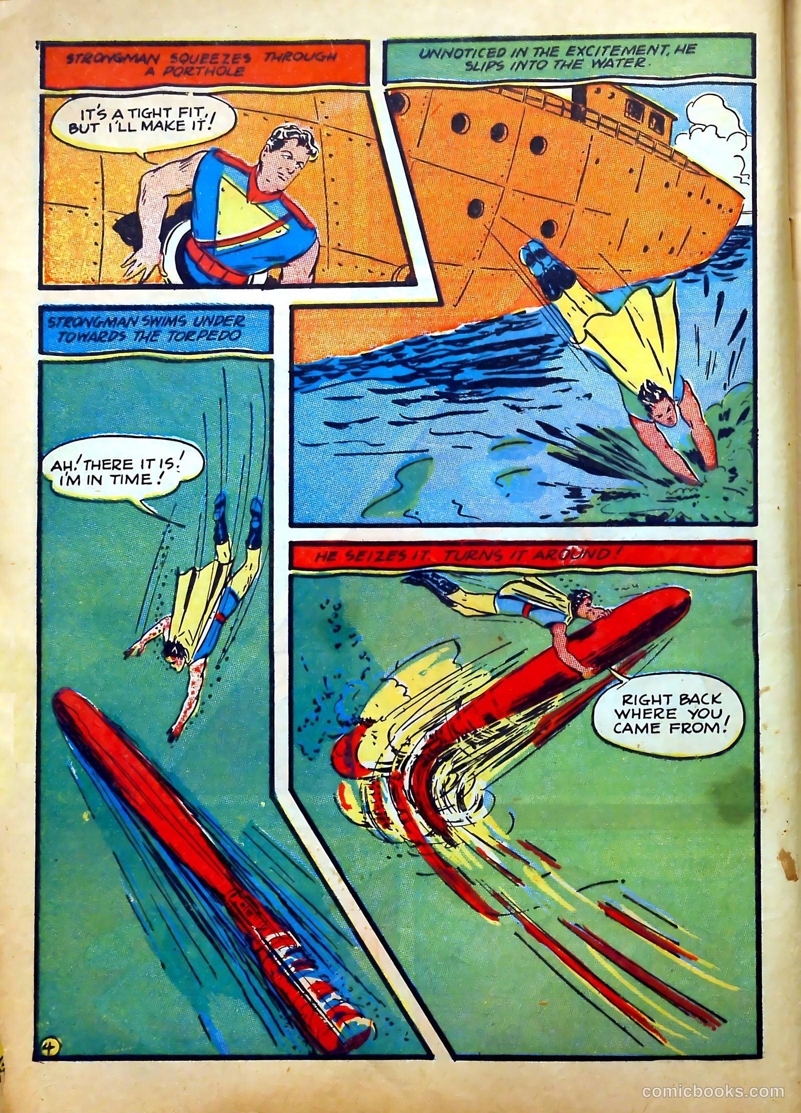Crash Comics Adventures #3 (1940) — page 6 of 68