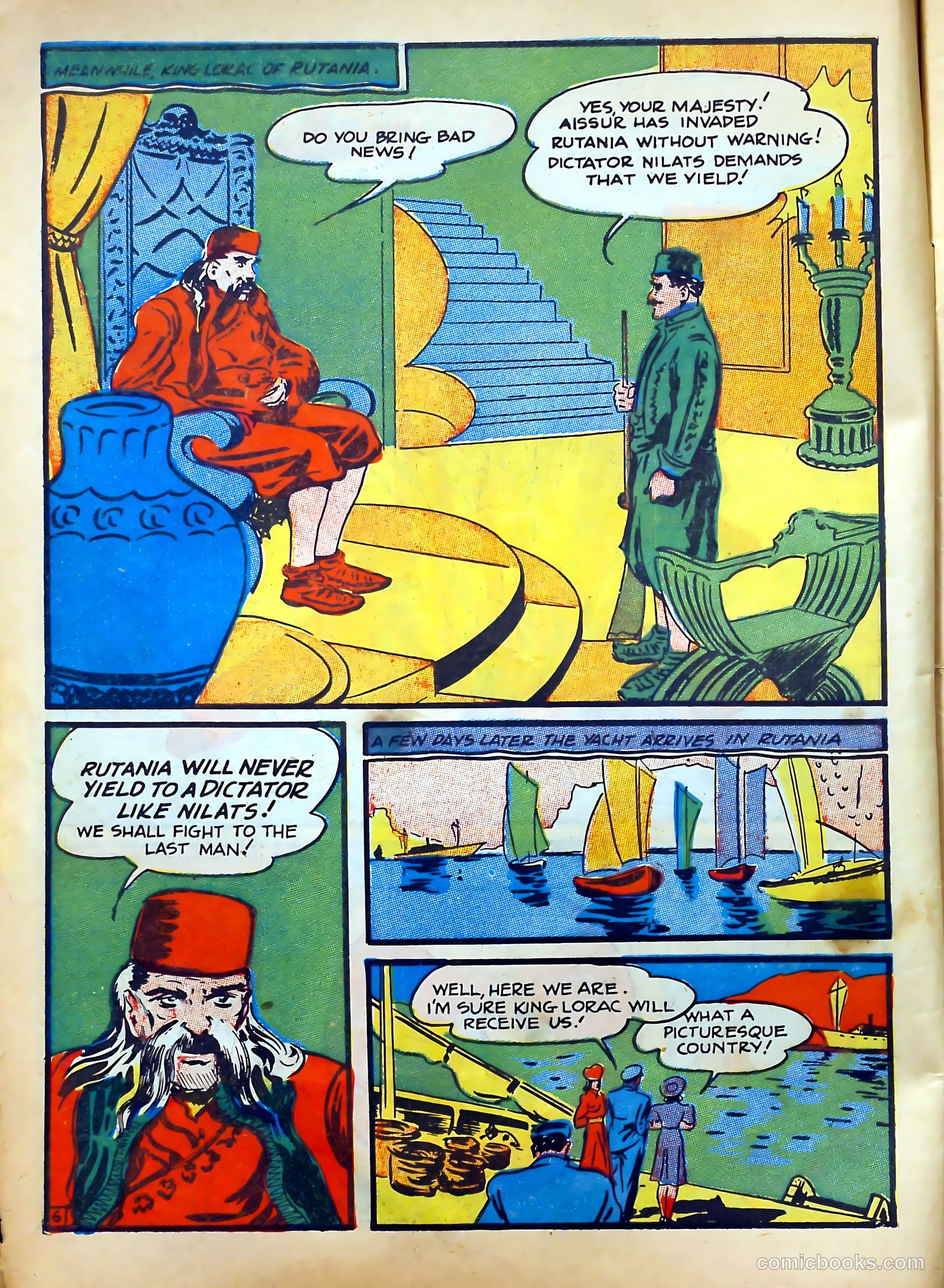 Crash Comics Adventures #3 (1940) — page 8 of 68