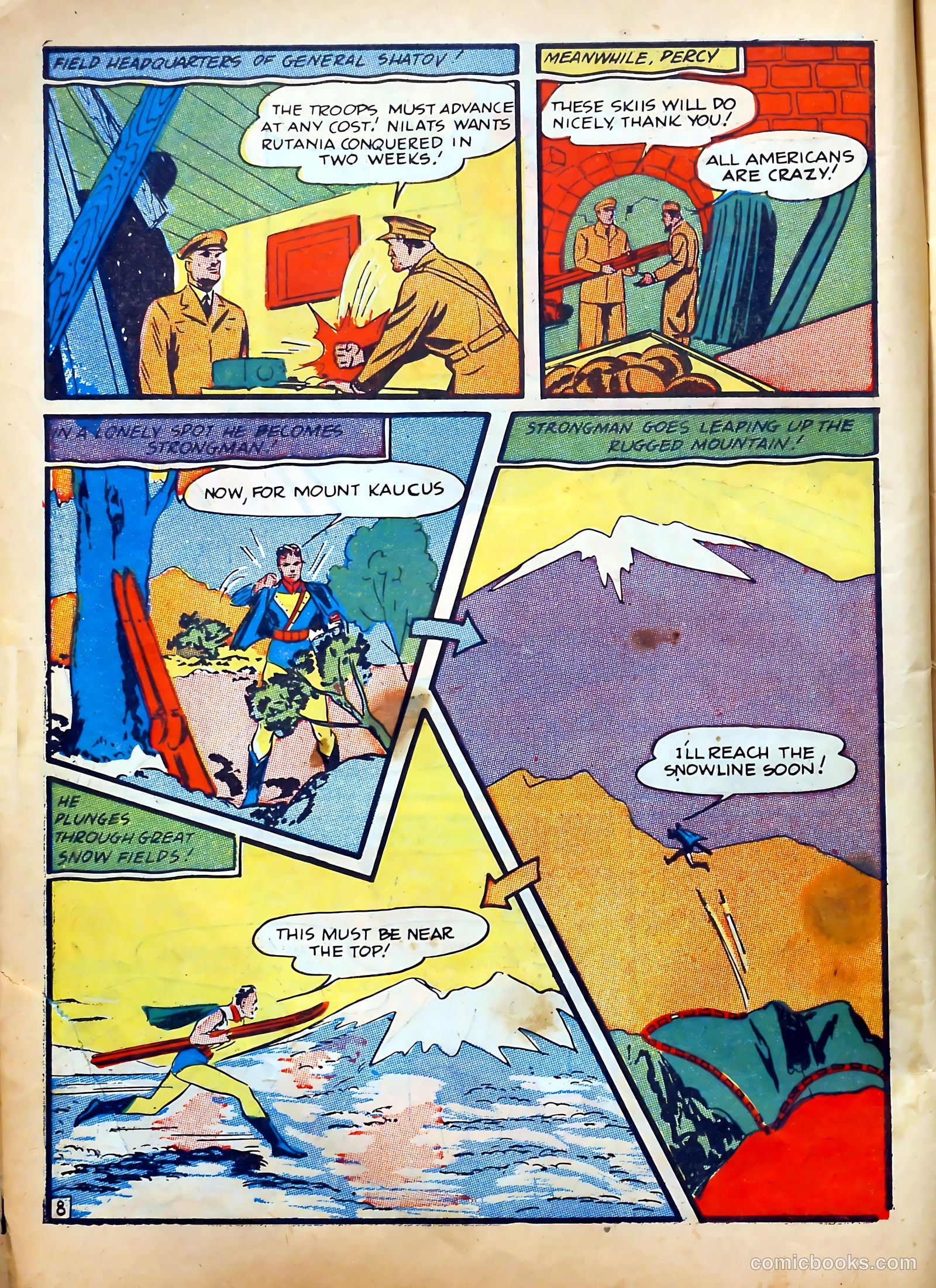 Crash Comics Adventures #3 (1940) — page 10 of 68