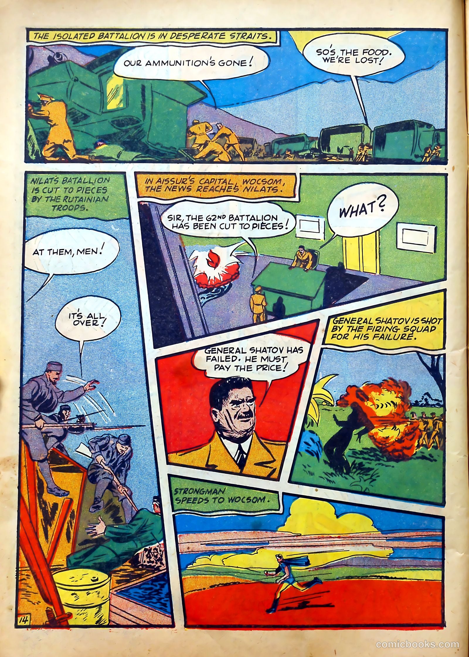 Crash Comics Adventures #3 (1940) — page 16 of 68