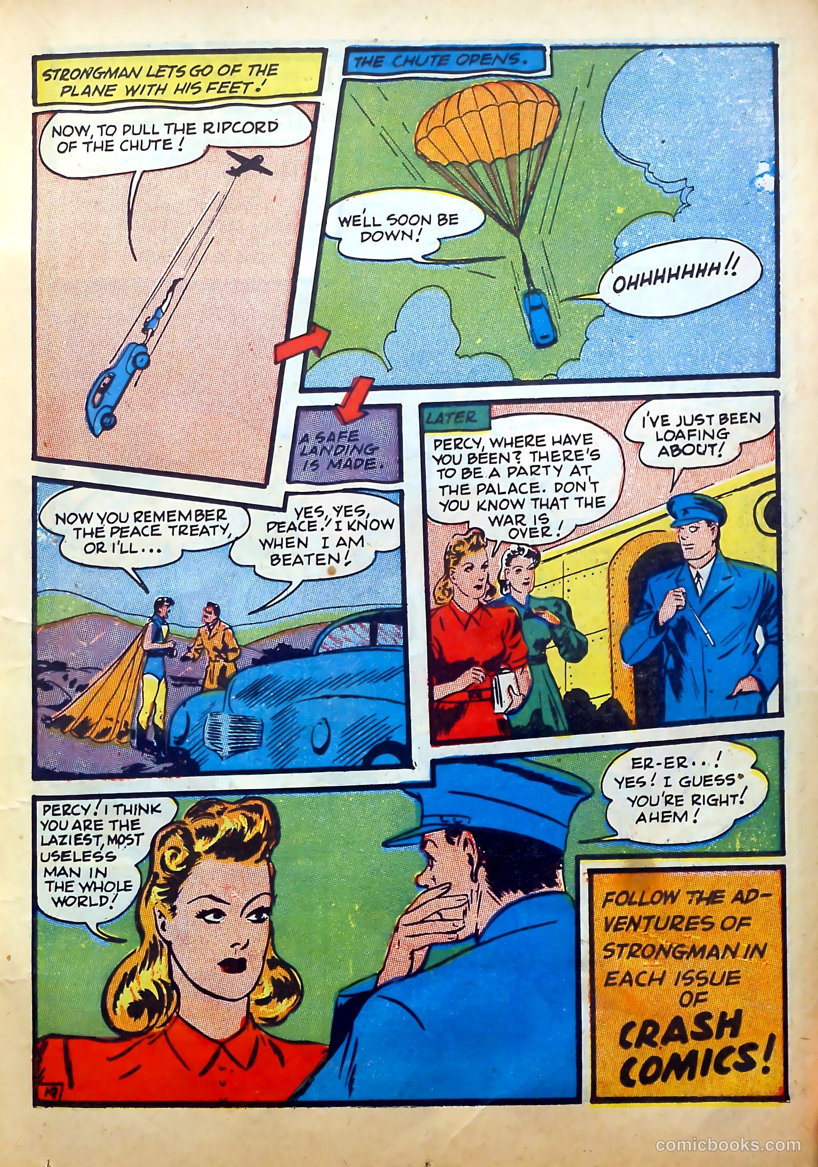 Crash Comics Adventures #3 (1940) — page 21 of 68