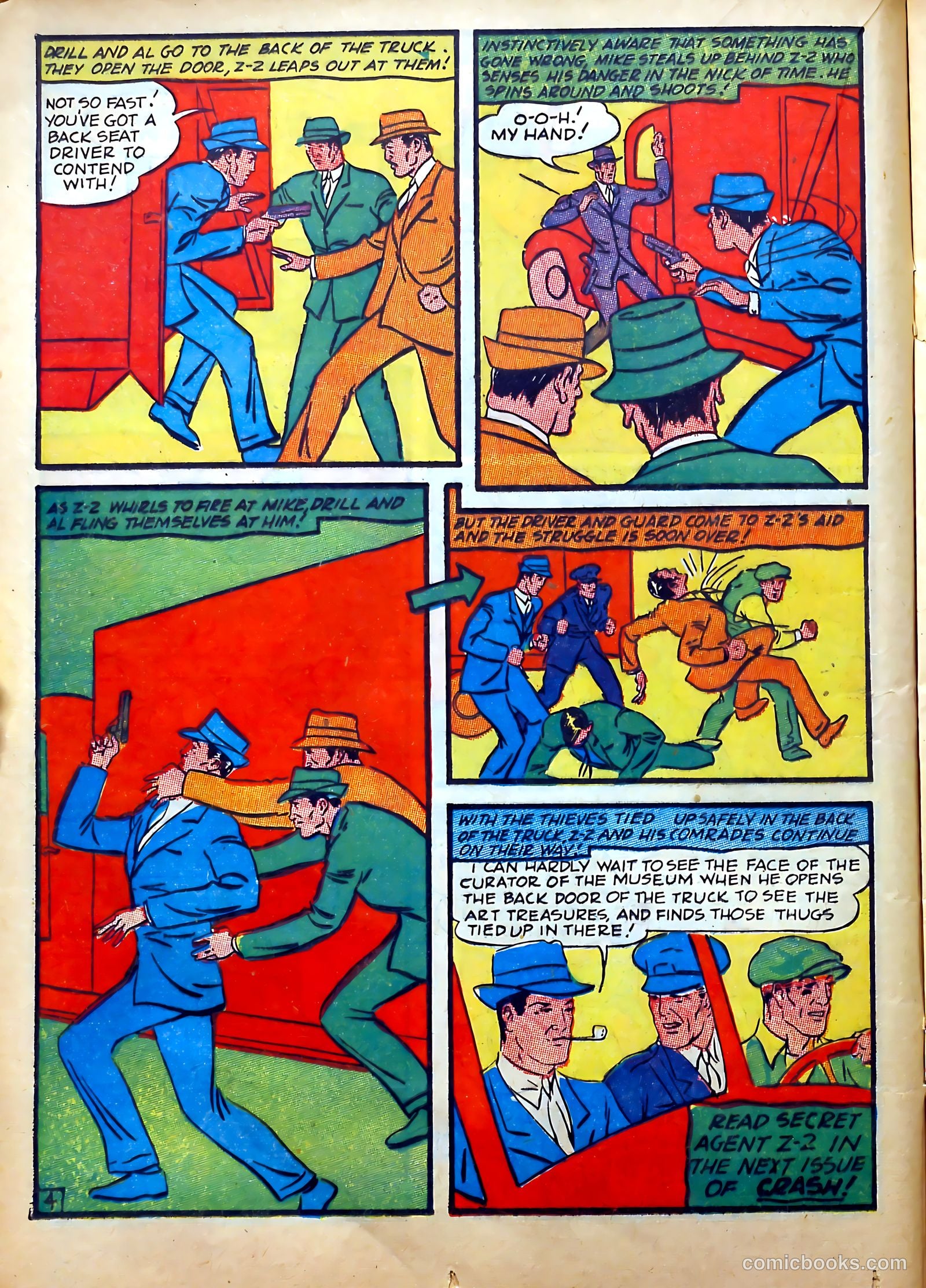 Crash Comics Adventures #3 (1940) — page 30 of 68