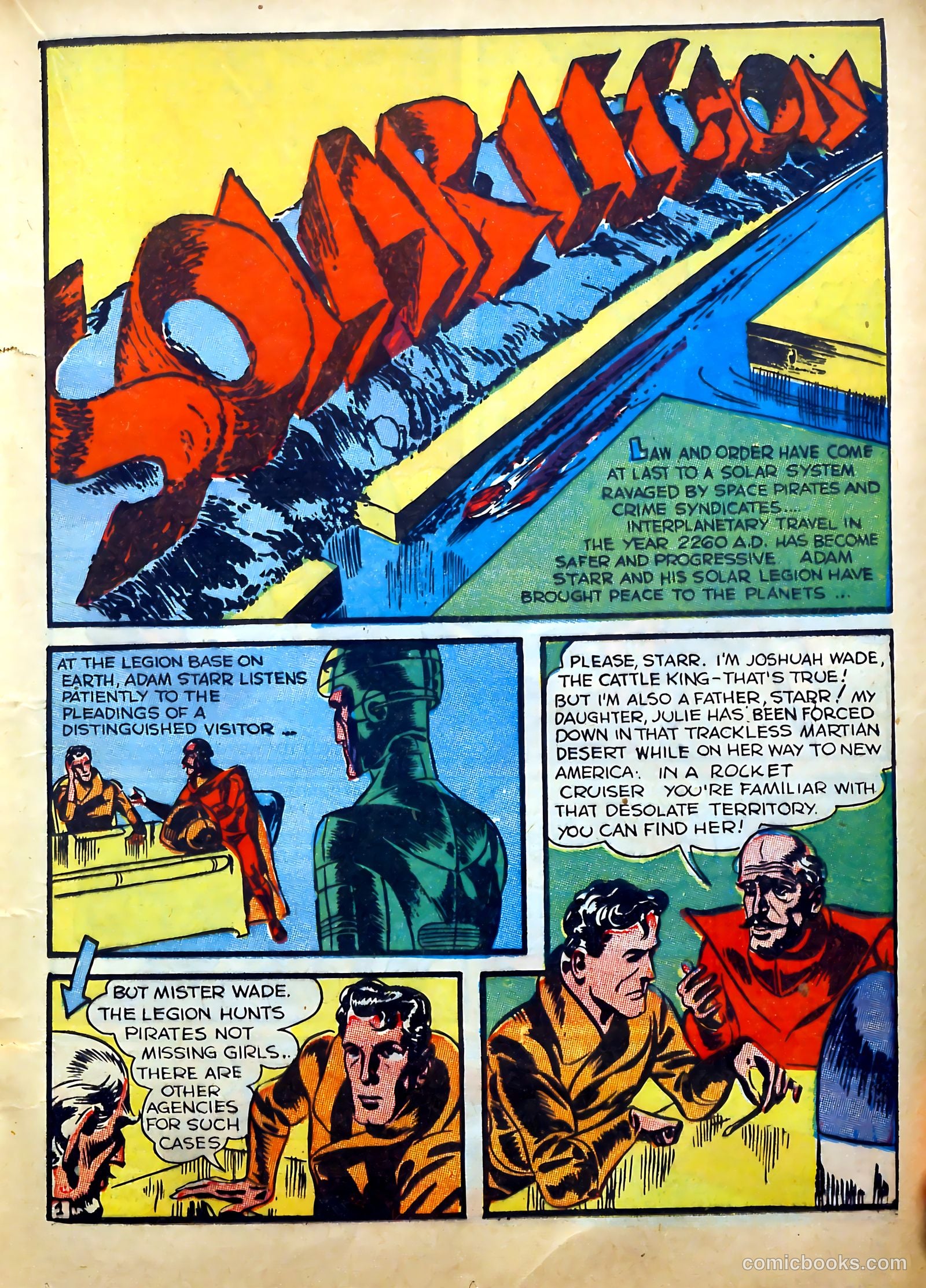 Crash Comics Adventures #3 (1940) — page 31 of 68