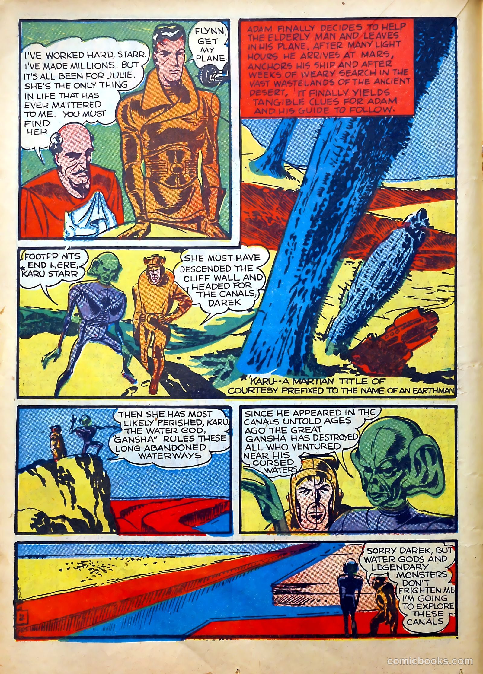 Crash Comics Adventures #3 (1940) — page 32 of 68