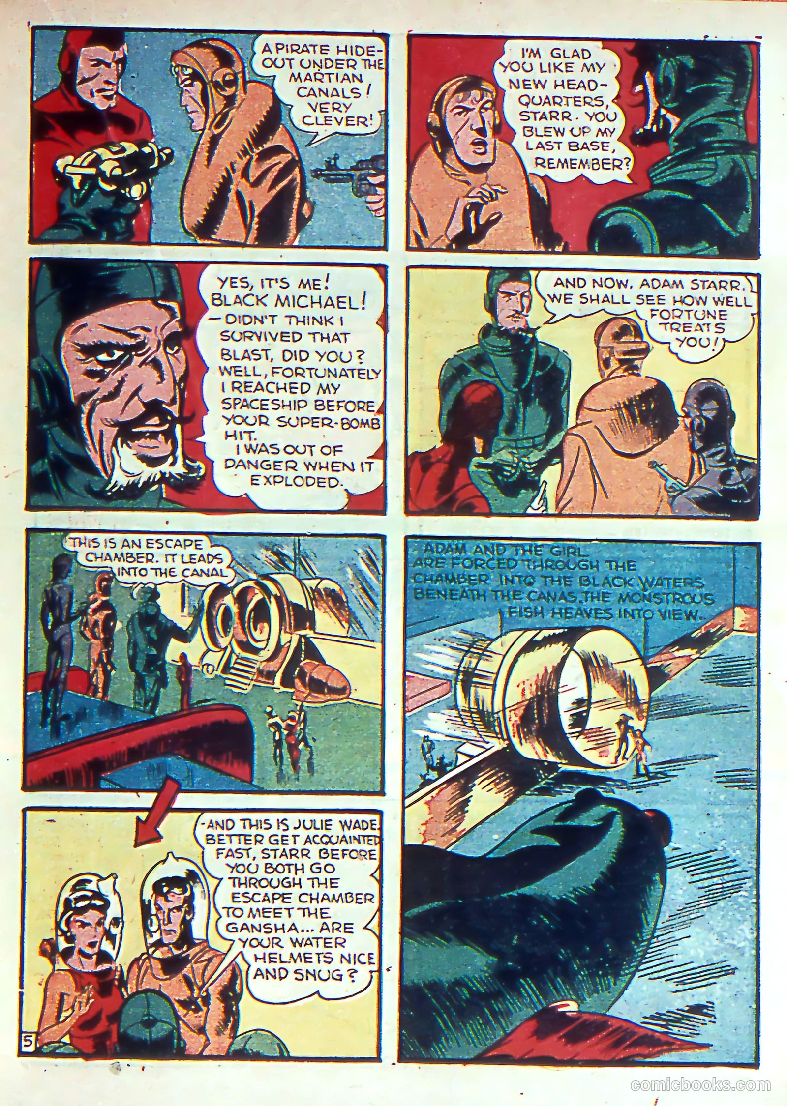 Crash Comics Adventures #3 (1940) — page 35 of 68