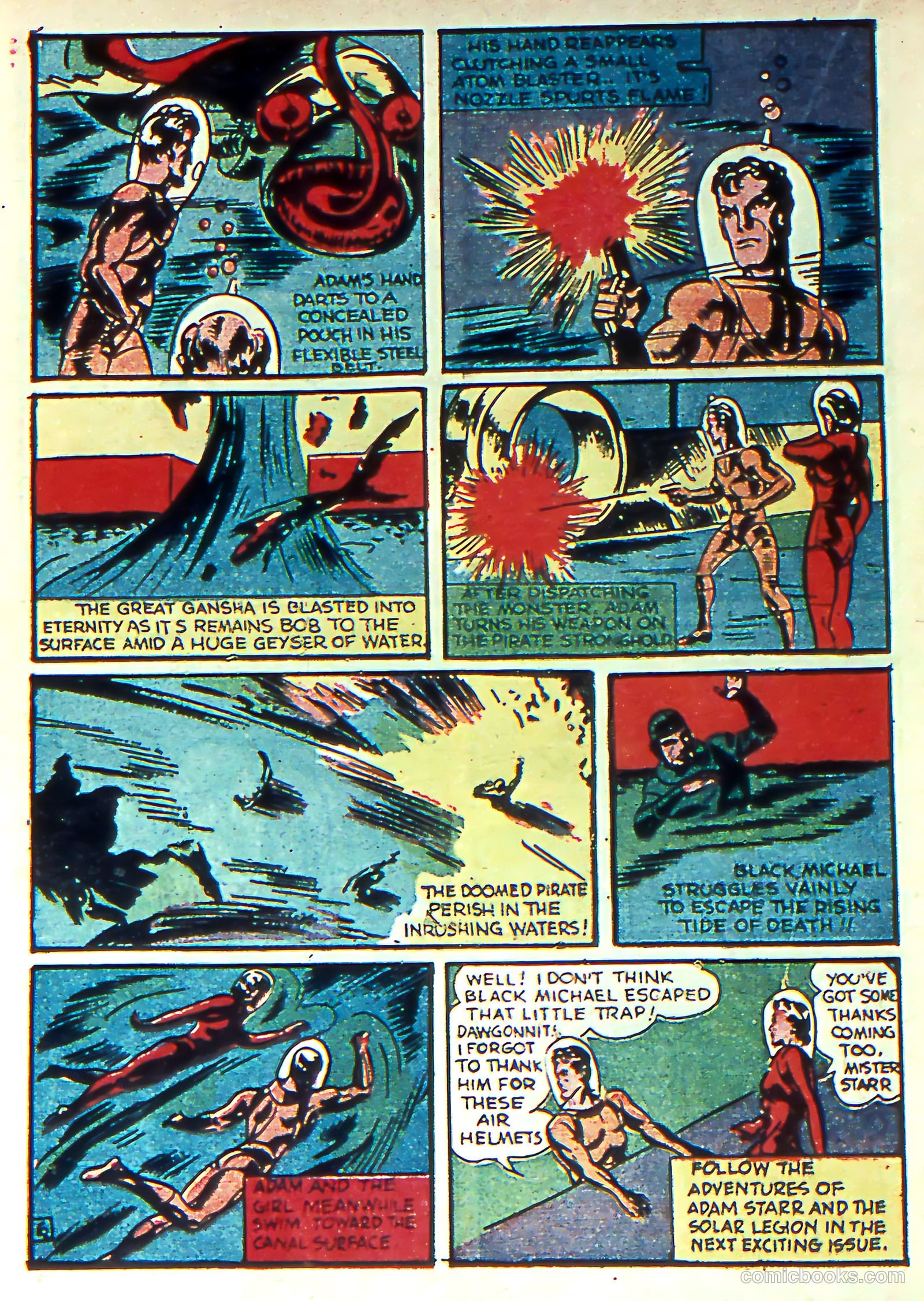 Crash Comics Adventures #3 (1940) — page 36 of 68