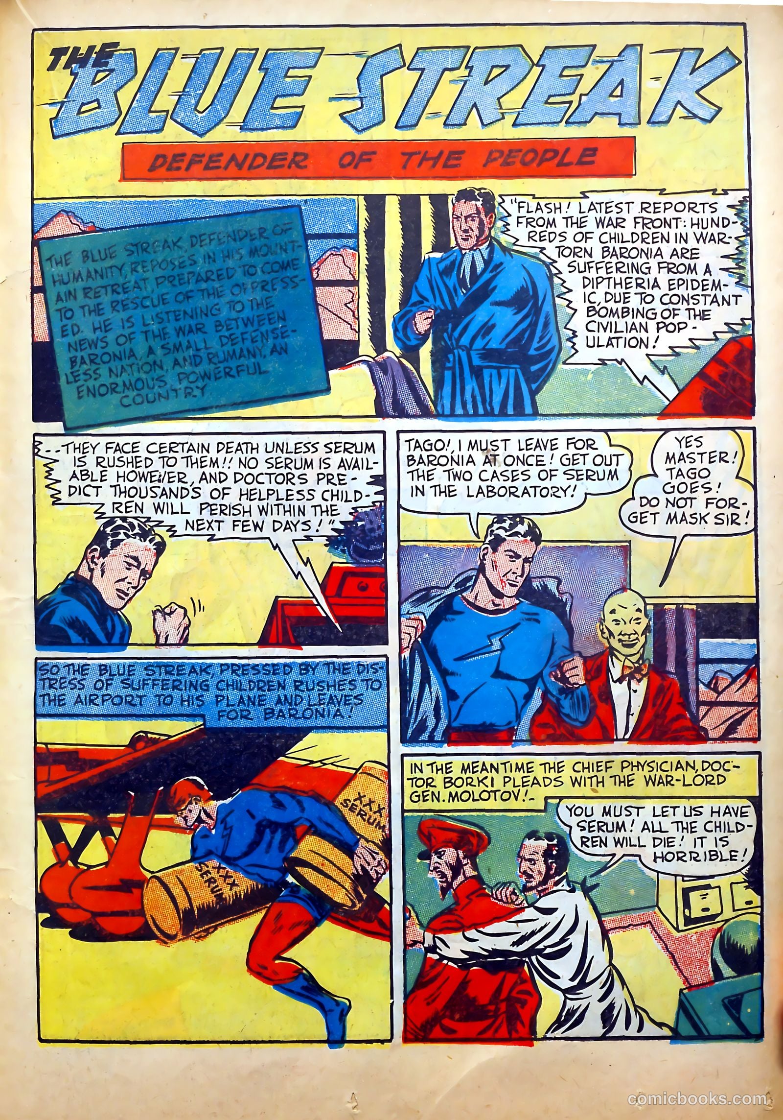 Crash Comics Adventures #3 (1940) — page 37 of 68