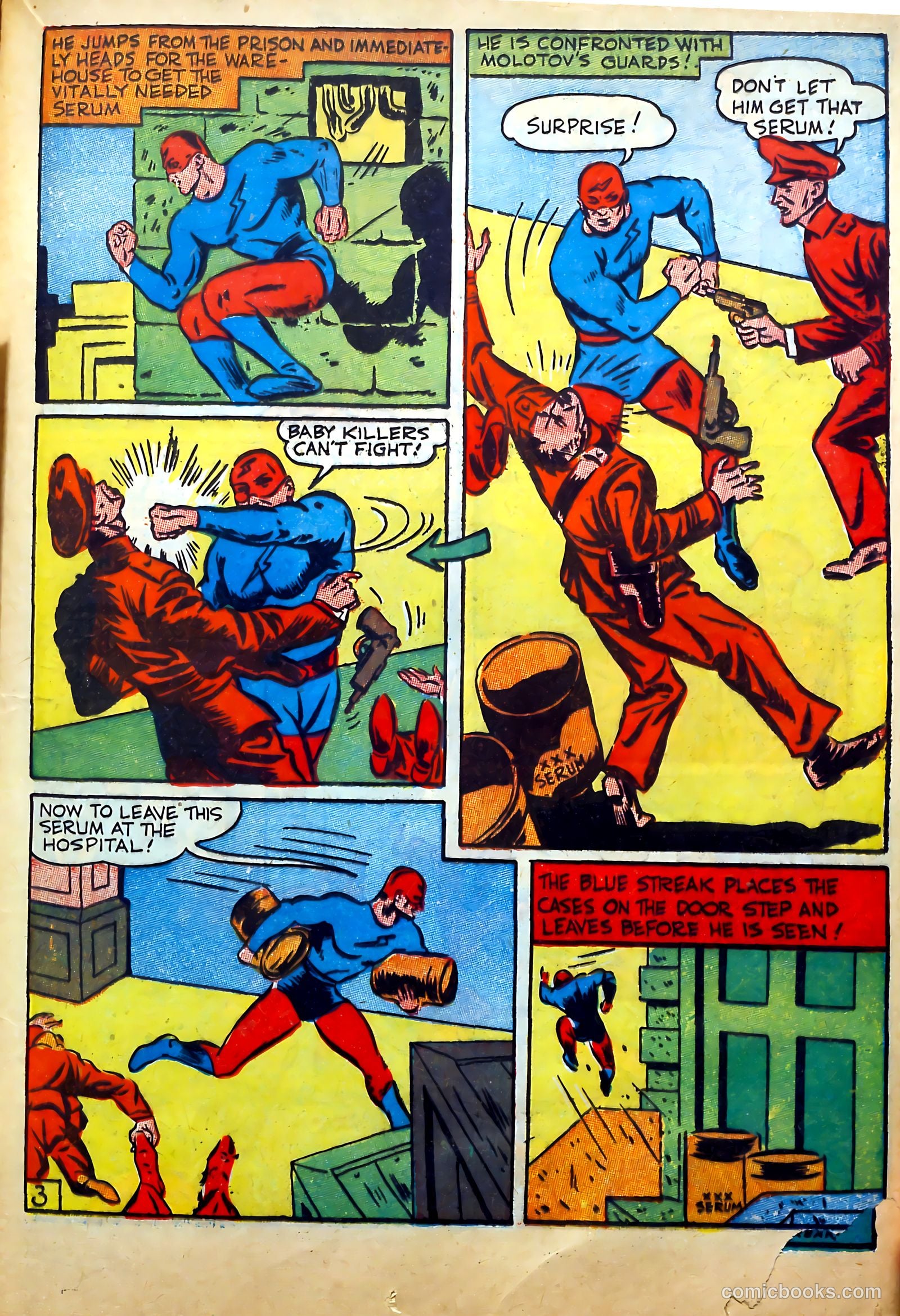 Crash Comics Adventures #3 (1940) — page 39 of 68