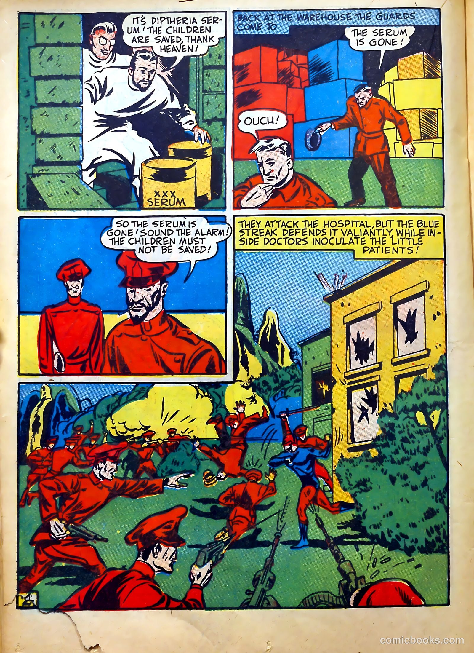 Crash Comics Adventures #3 (1940) — page 40 of 68