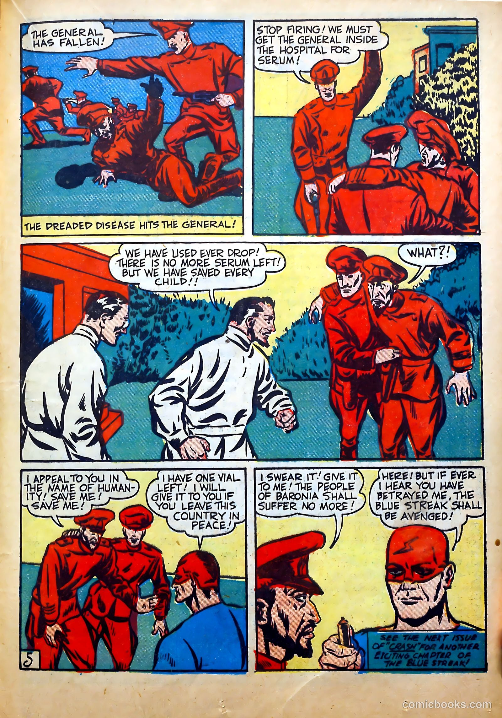 Crash Comics Adventures #3 (1940) — page 41 of 68