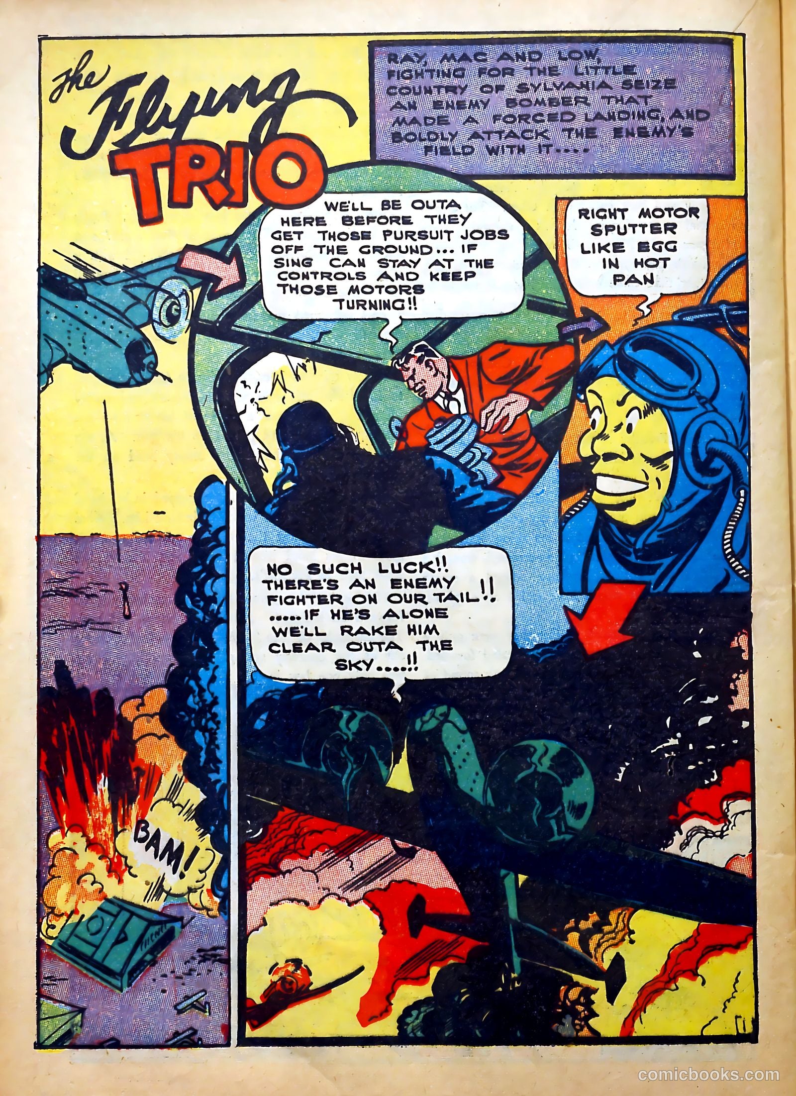 Crash Comics Adventures #3 (1940) — page 44 of 68
