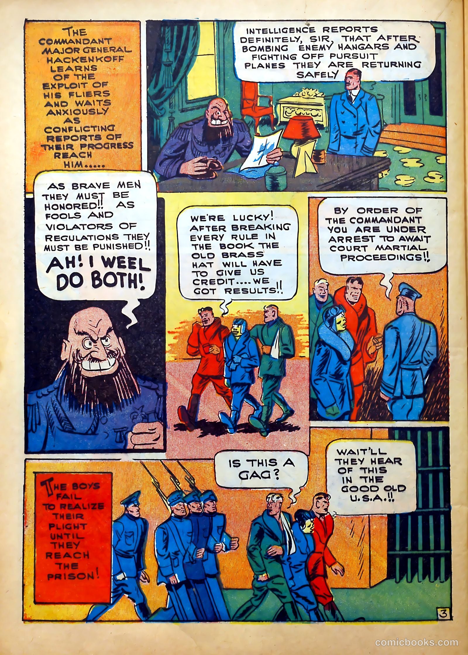 Crash Comics Adventures #3 (1940) — page 46 of 68