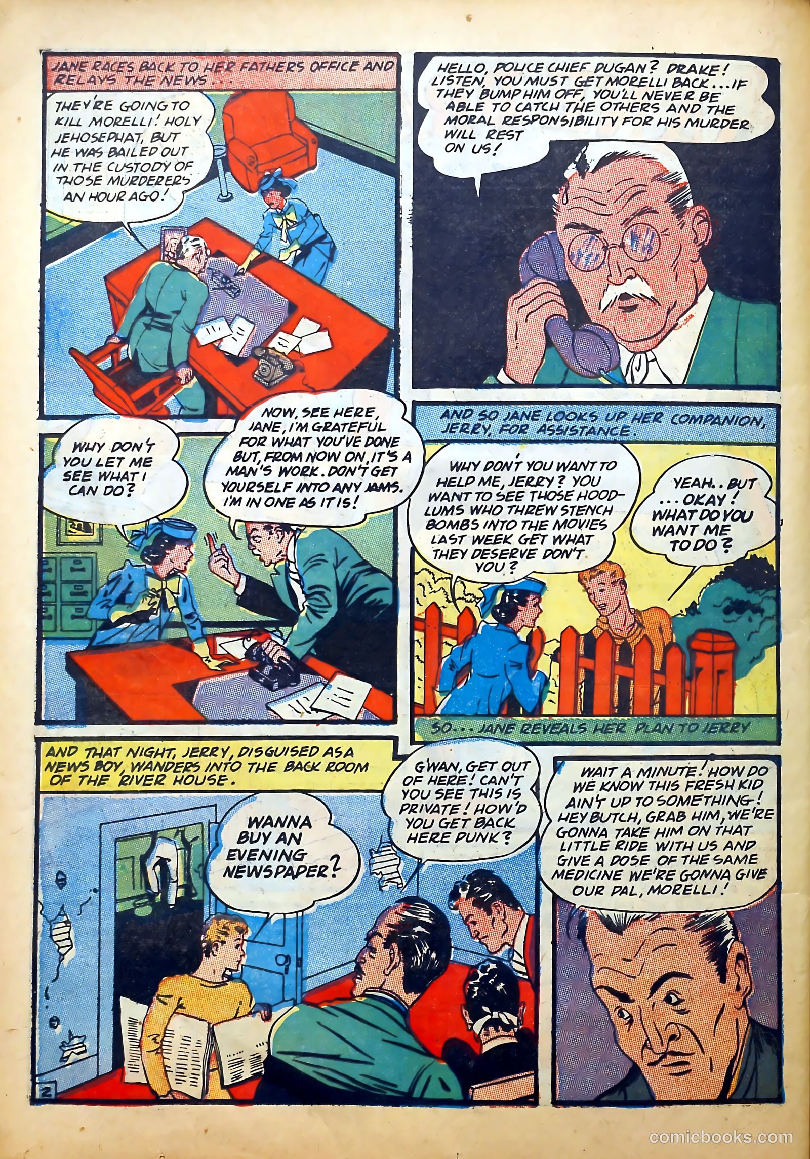 Crash Comics Adventures #3 (1940) — page 50 of 68