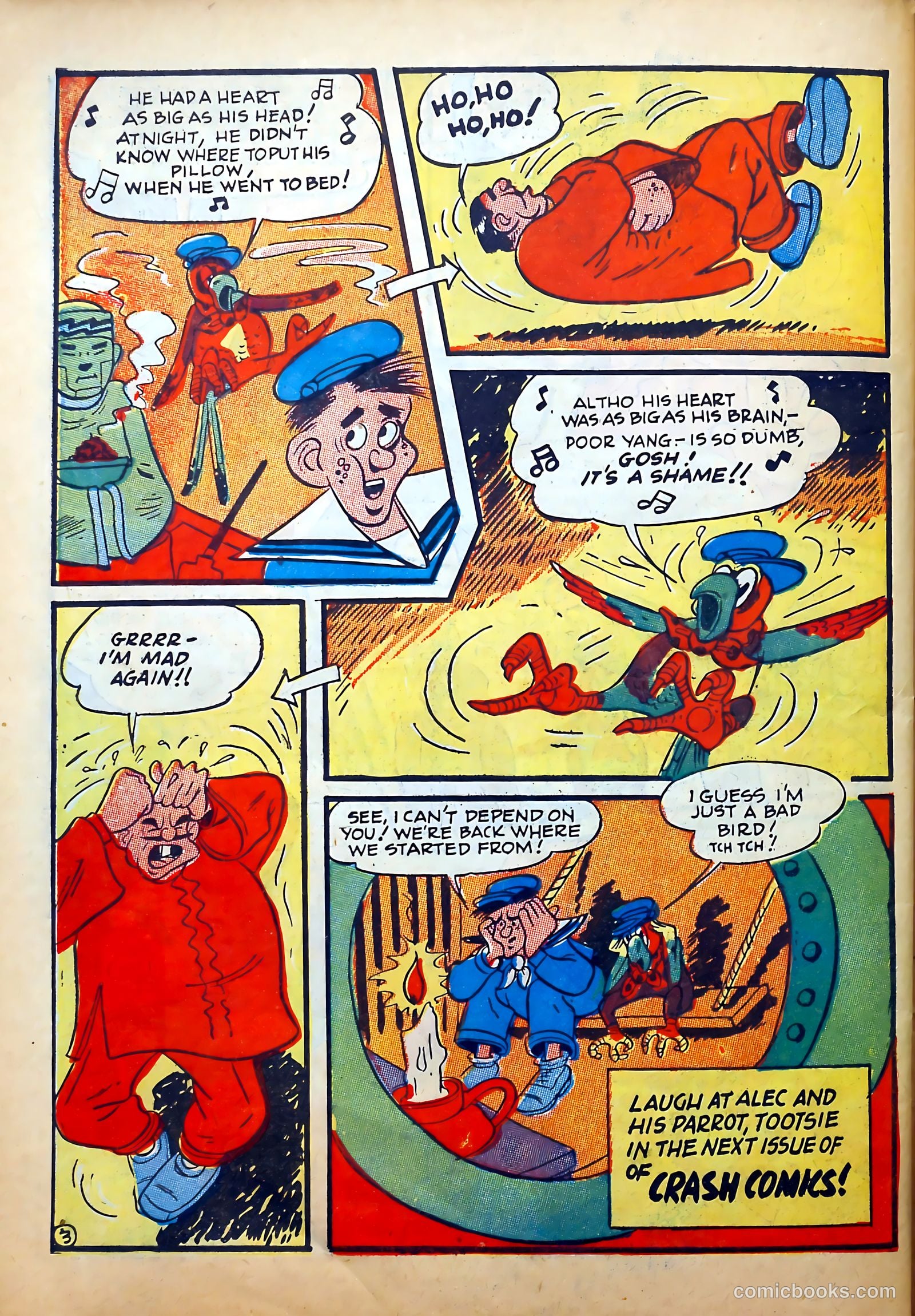Crash Comics Adventures #3 (1940) — page 56 of 68