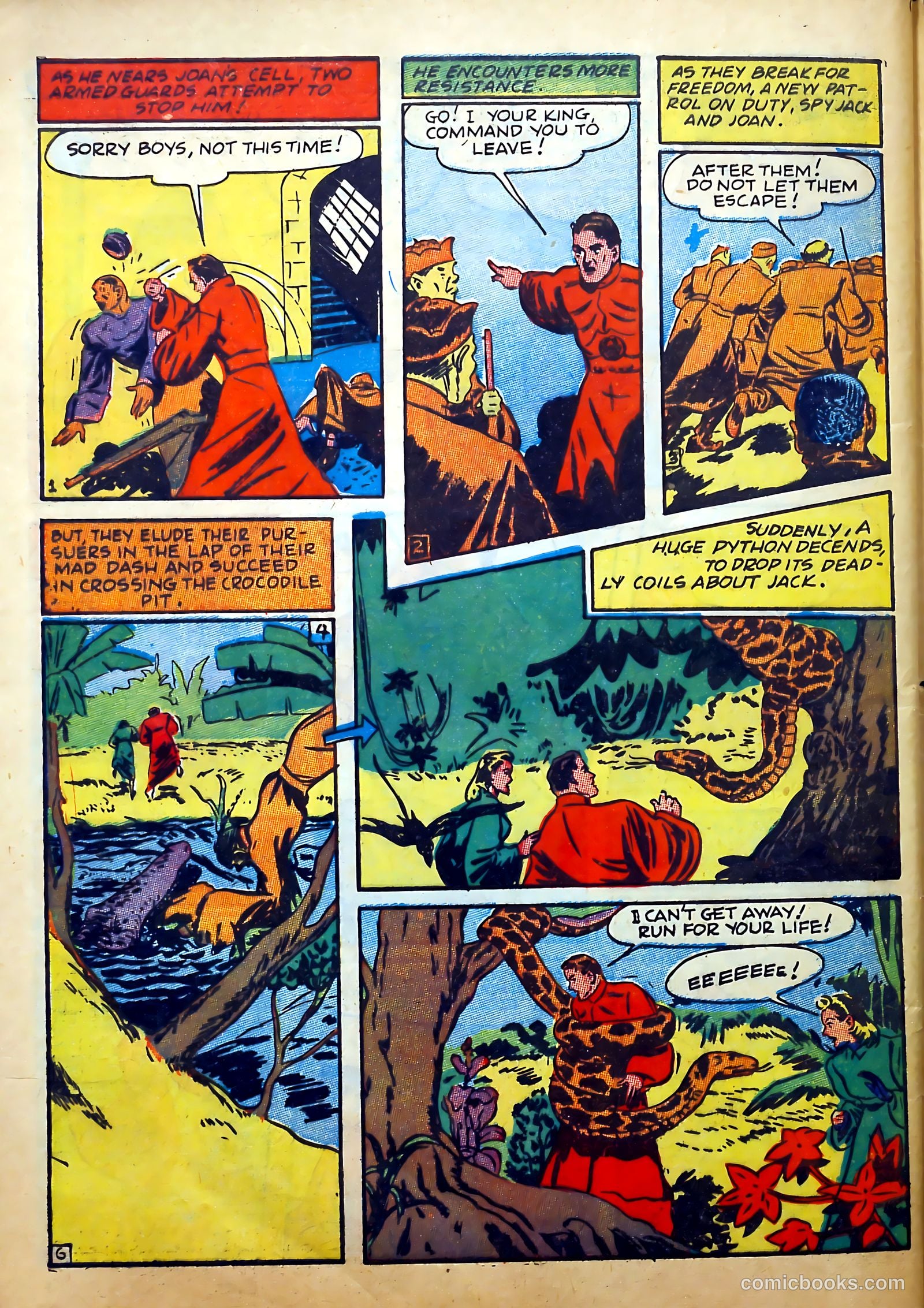 Crash Comics Adventures #3 (1940) — page 62 of 68
