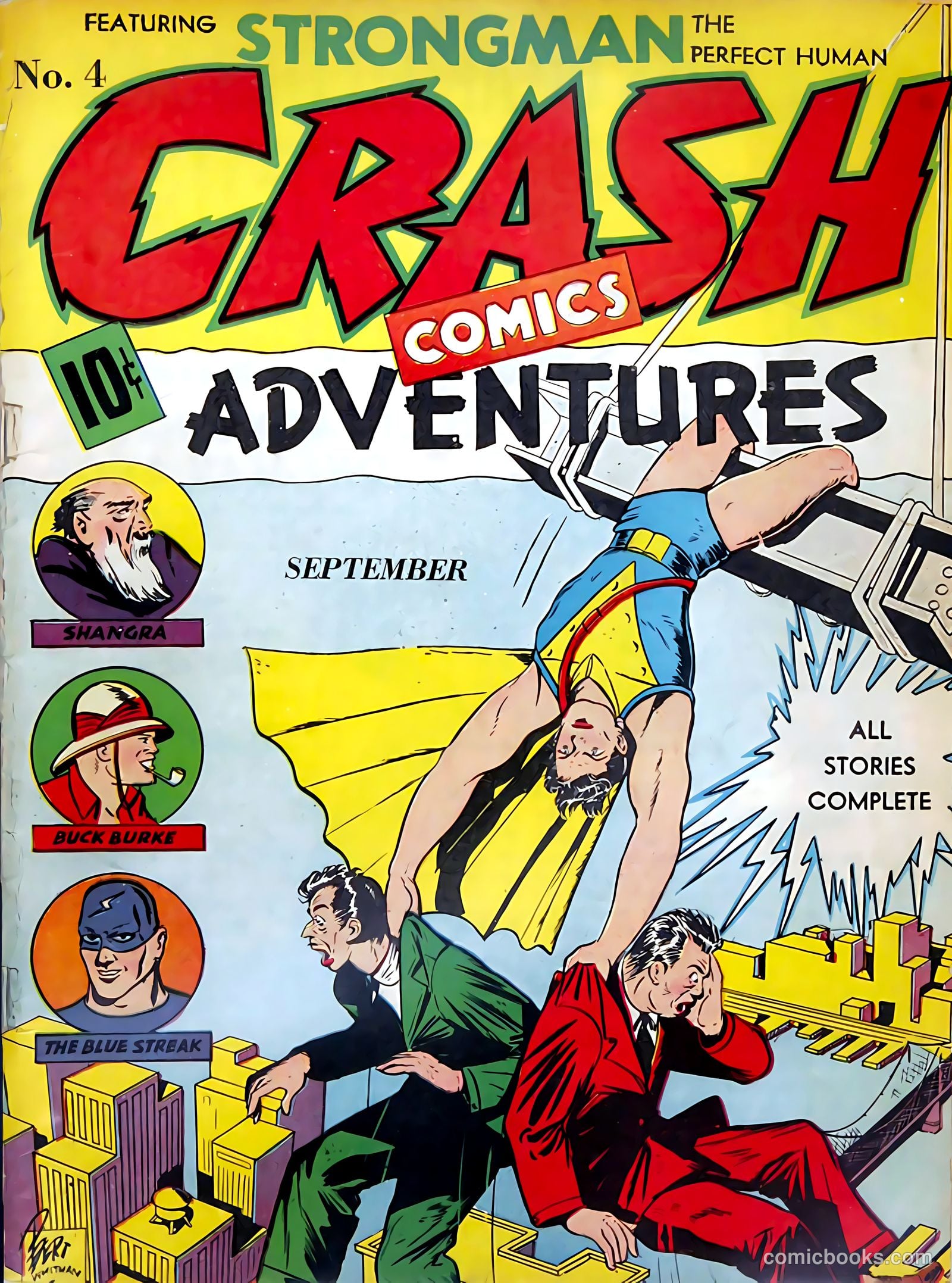 Crash Comics Adventures #4