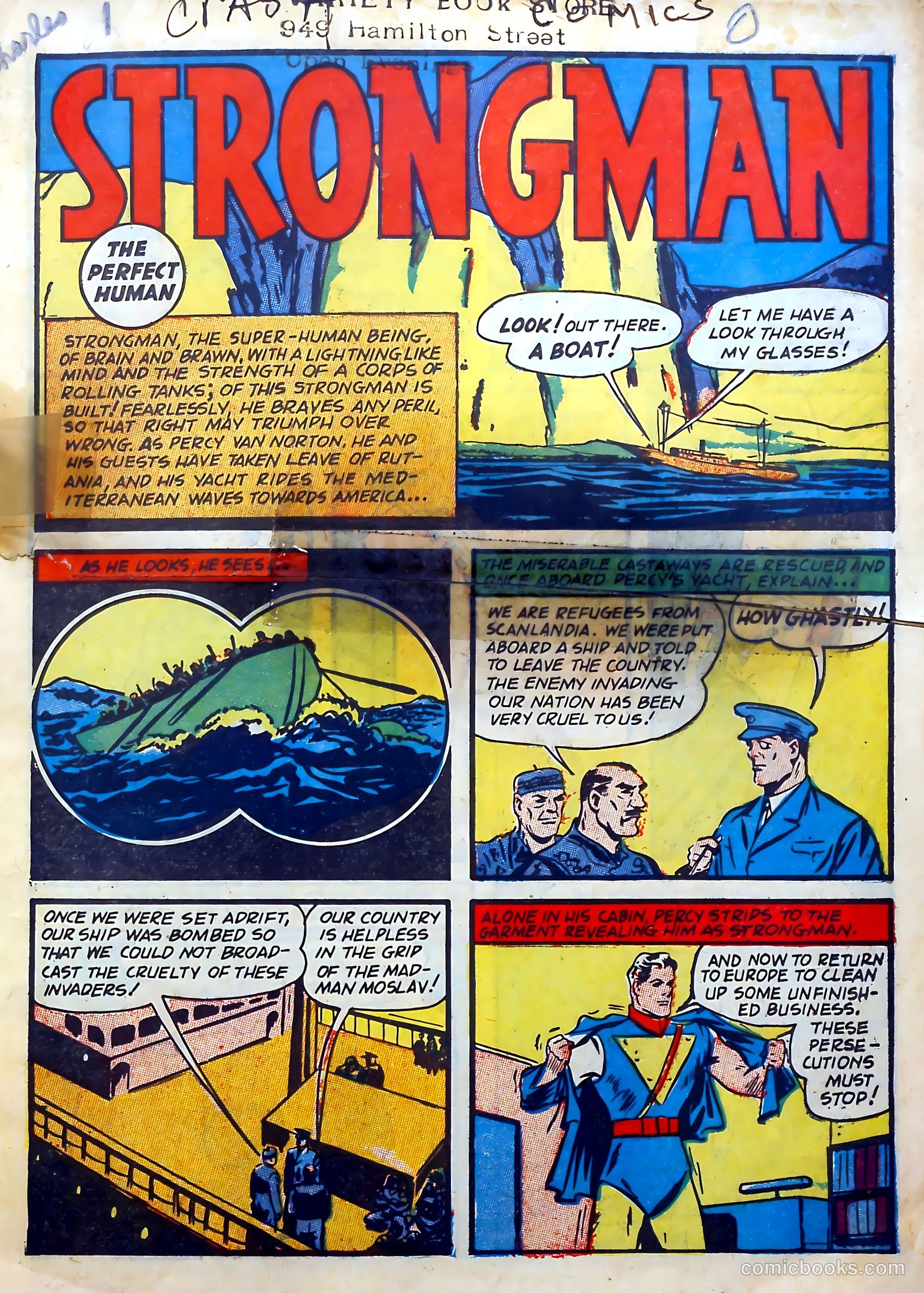 Crash Comics Adventures #4 (1940) — page 3 of 68