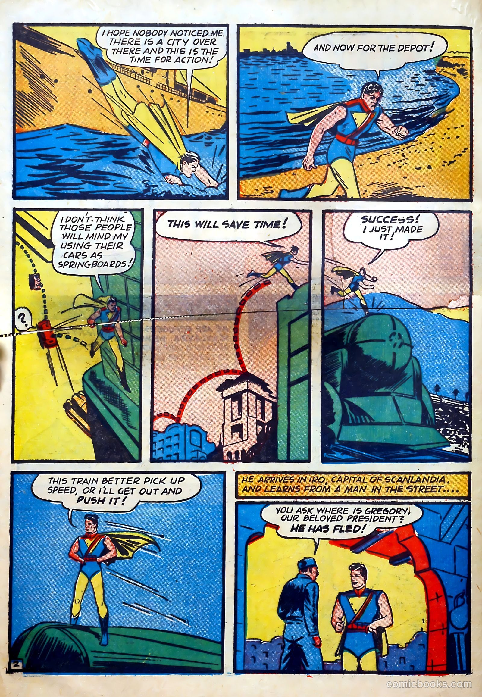 Crash Comics Adventures #4 (1940) — page 4 of 68