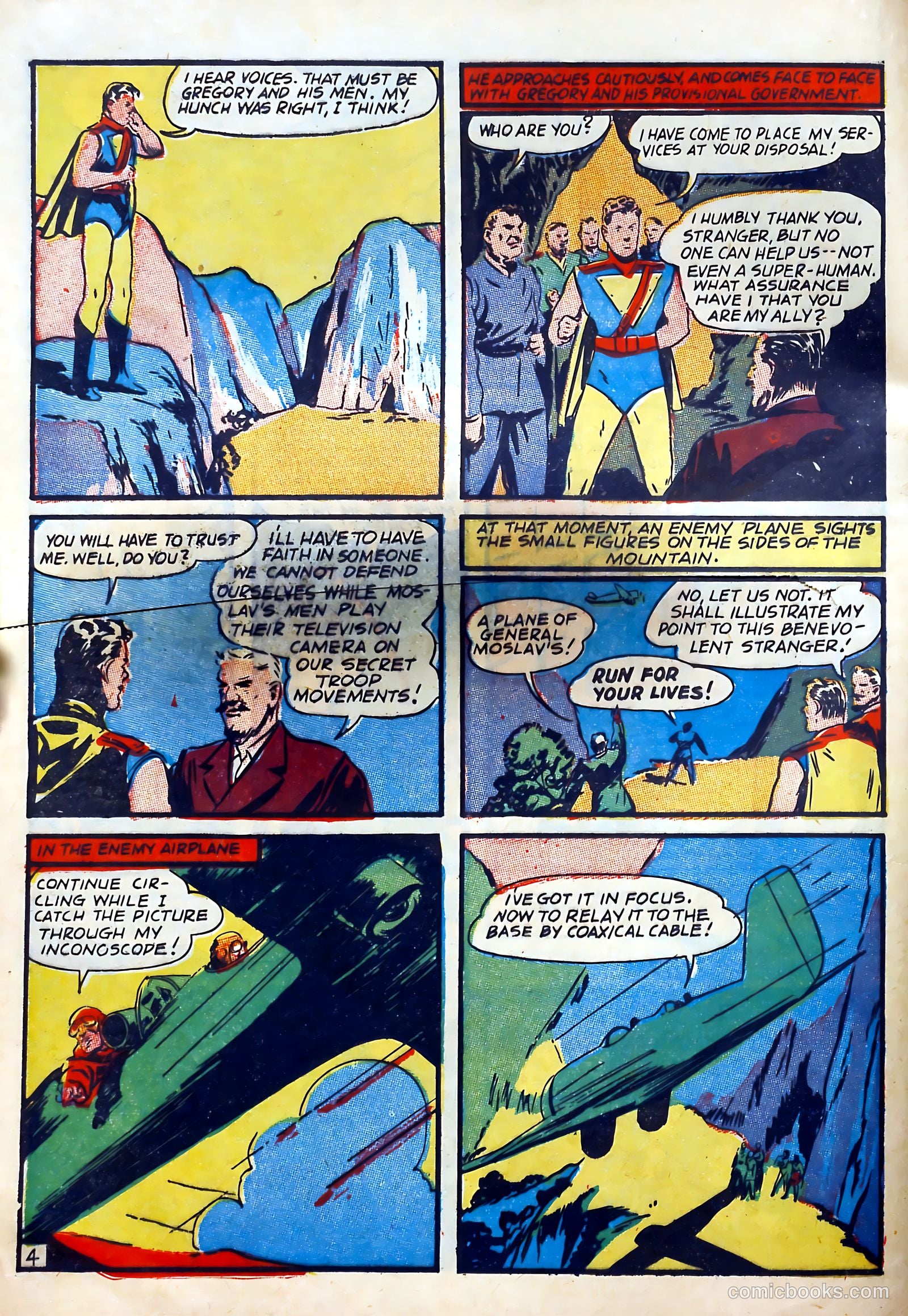 Crash Comics Adventures #4 (1940) — page 6 of 68