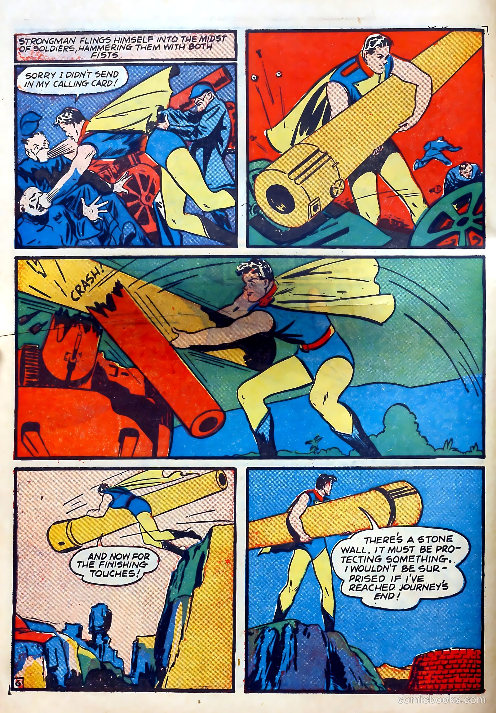 Crash Comics Adventures #4 (1940) — page 8 of 68