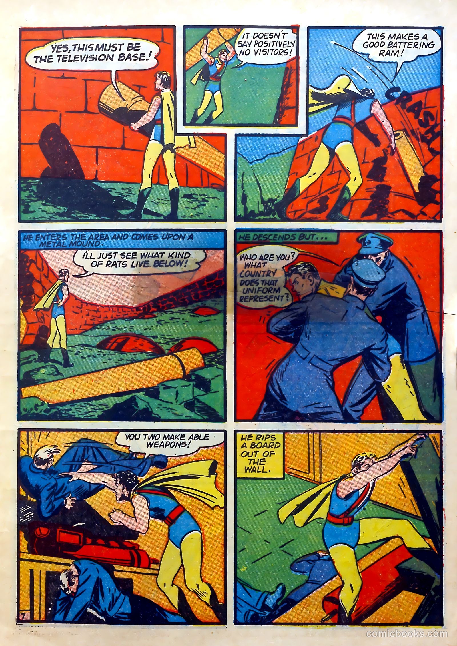Crash Comics Adventures #4 (1940) — page 9 of 68