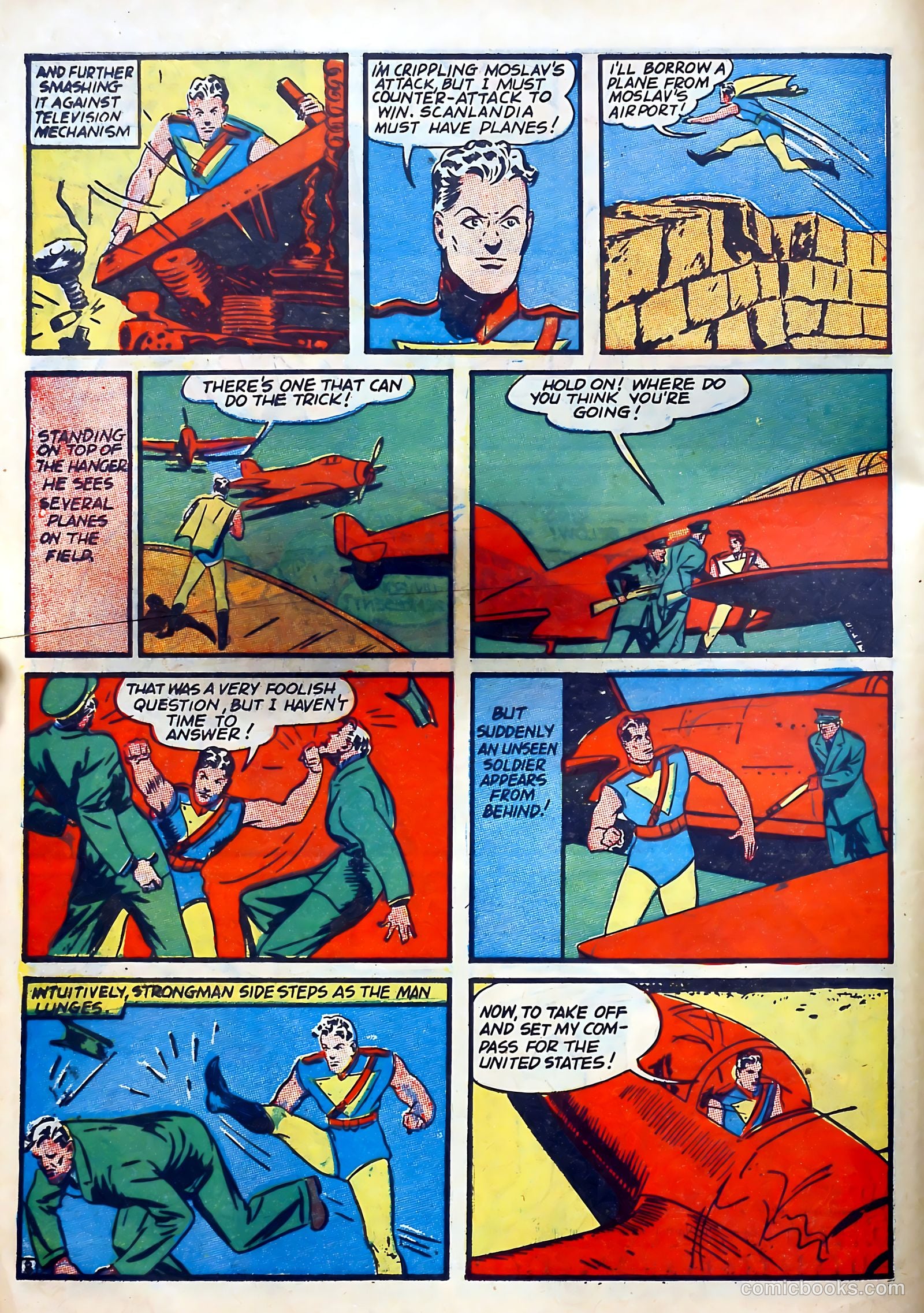 Crash Comics Adventures #4 (1940) — page 10 of 68
