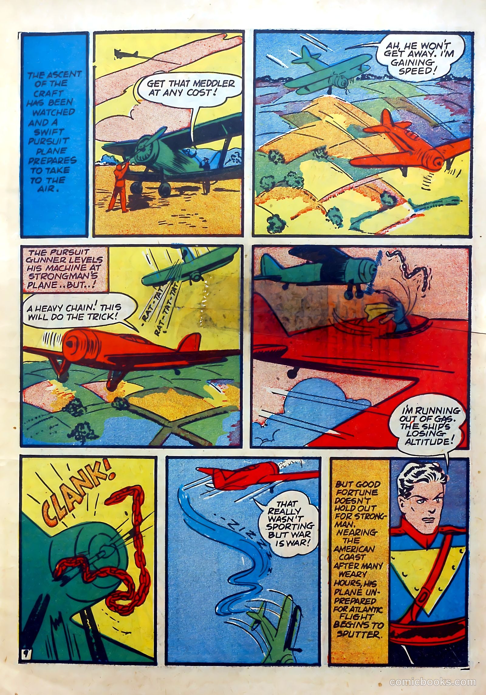 Crash Comics Adventures #4 (1940) — page 11 of 68
