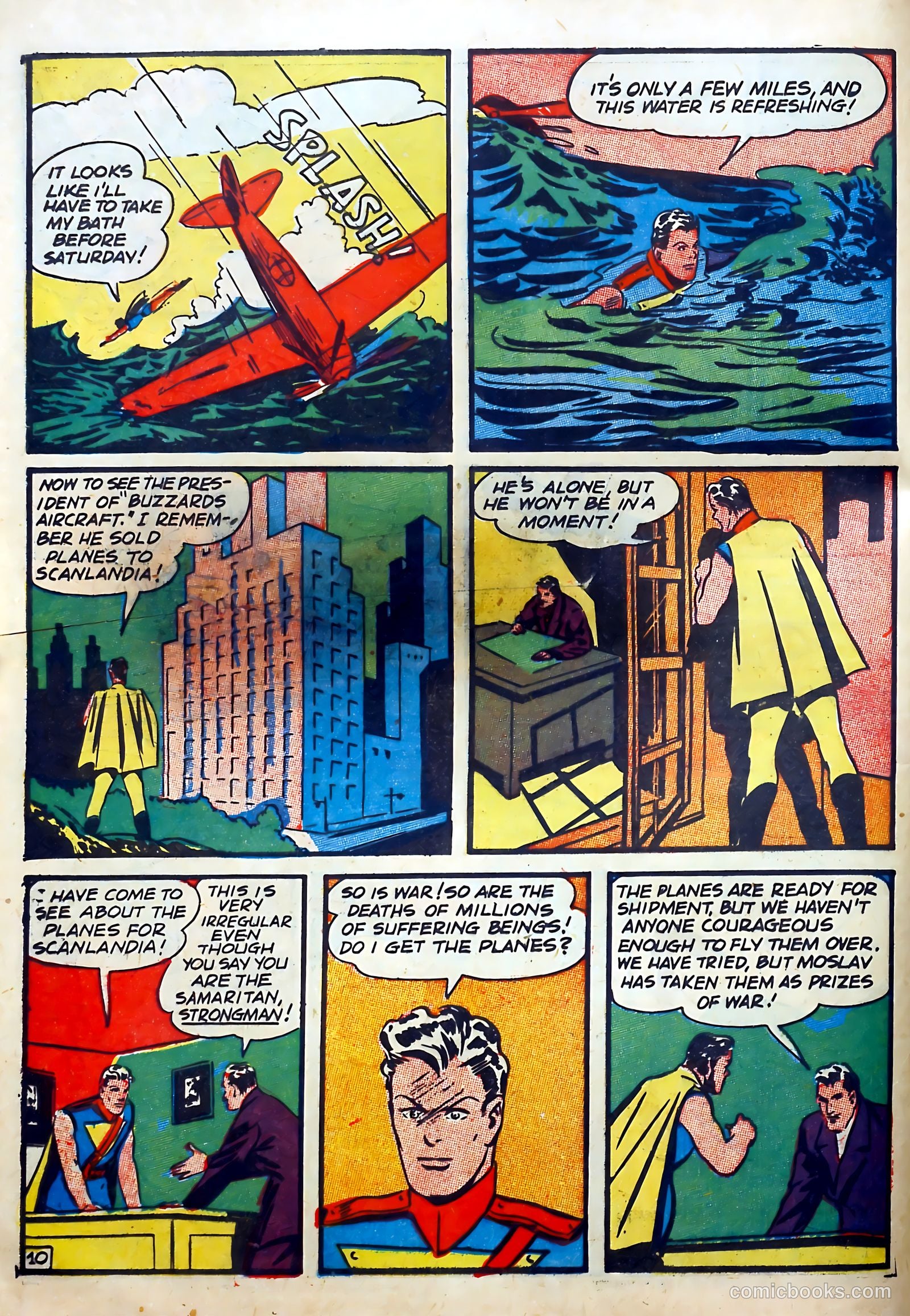 Crash Comics Adventures #4 (1940) — page 12 of 68
