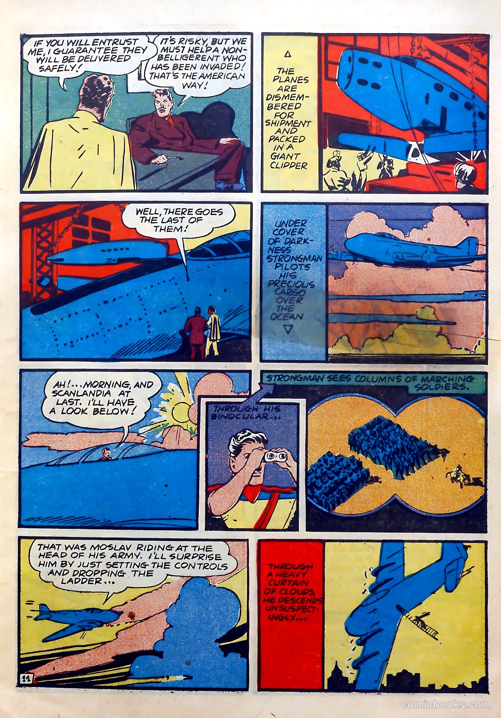 Crash Comics Adventures #4 (1940) — page 13 of 68