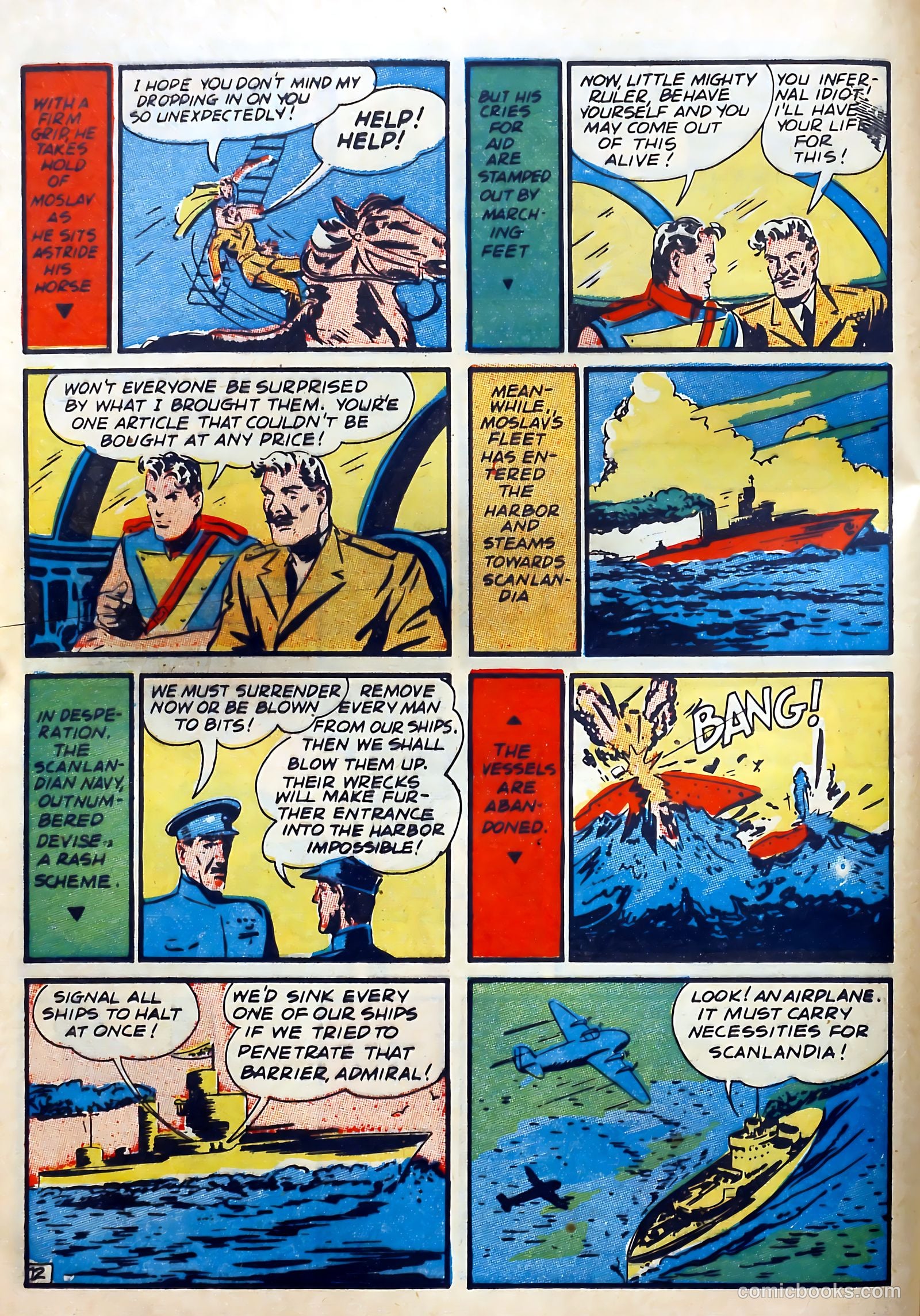Crash Comics Adventures #4 (1940) — page 14 of 68