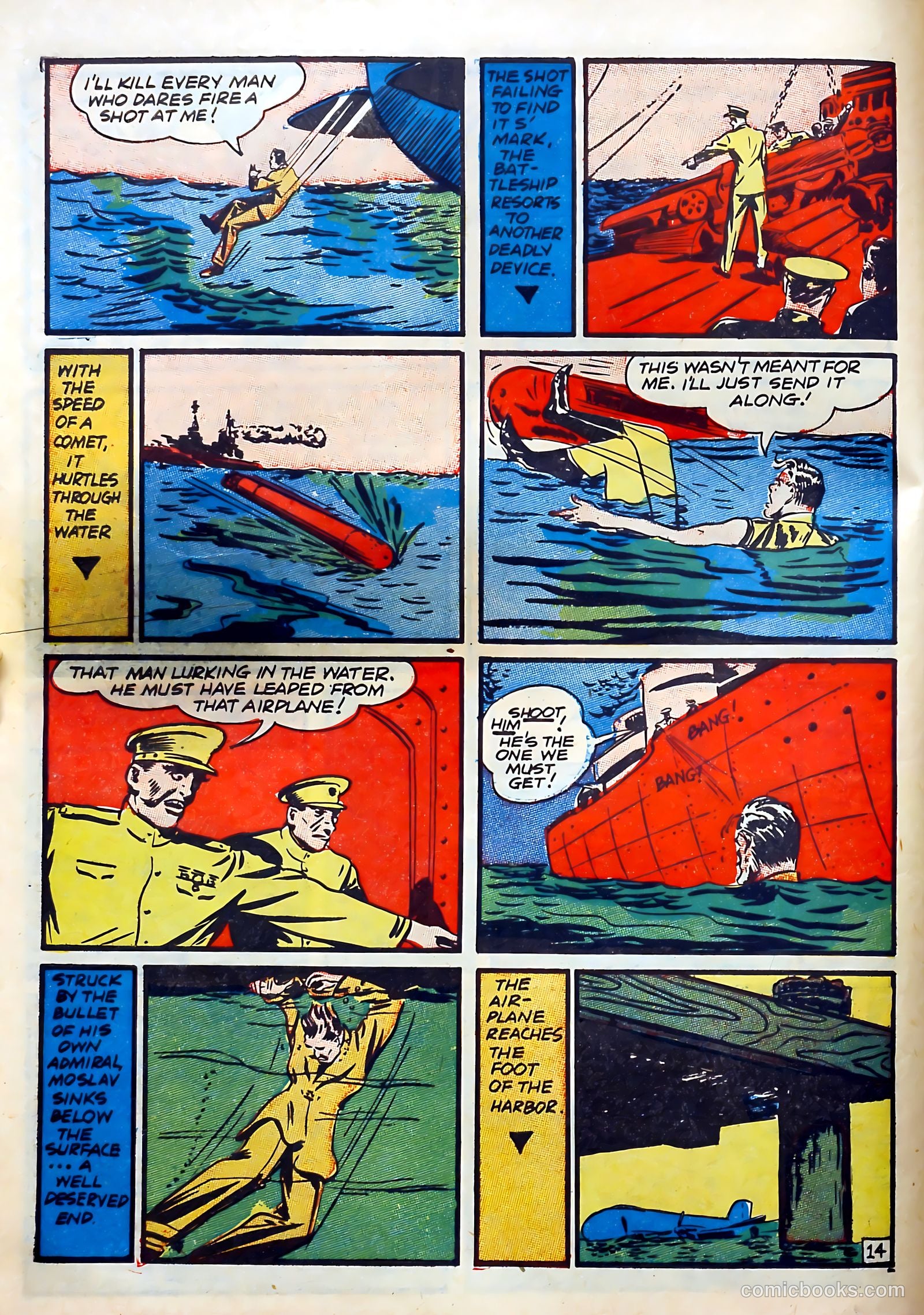 Crash Comics Adventures #4 (1940) — page 16 of 68