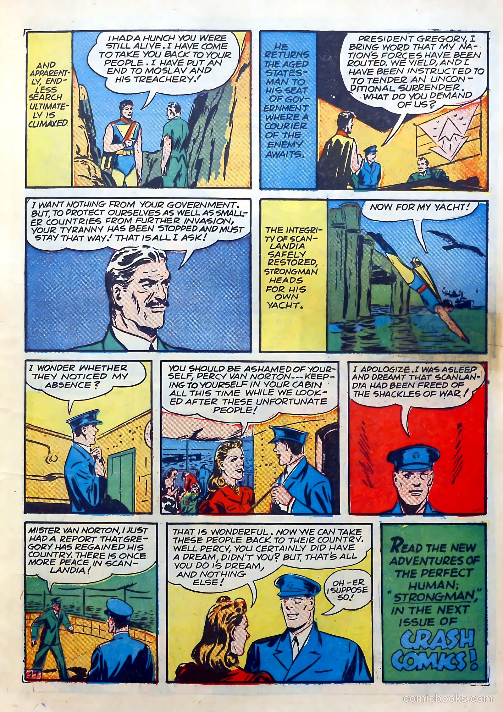 Crash Comics Adventures #4 (1940) — page 19 of 68