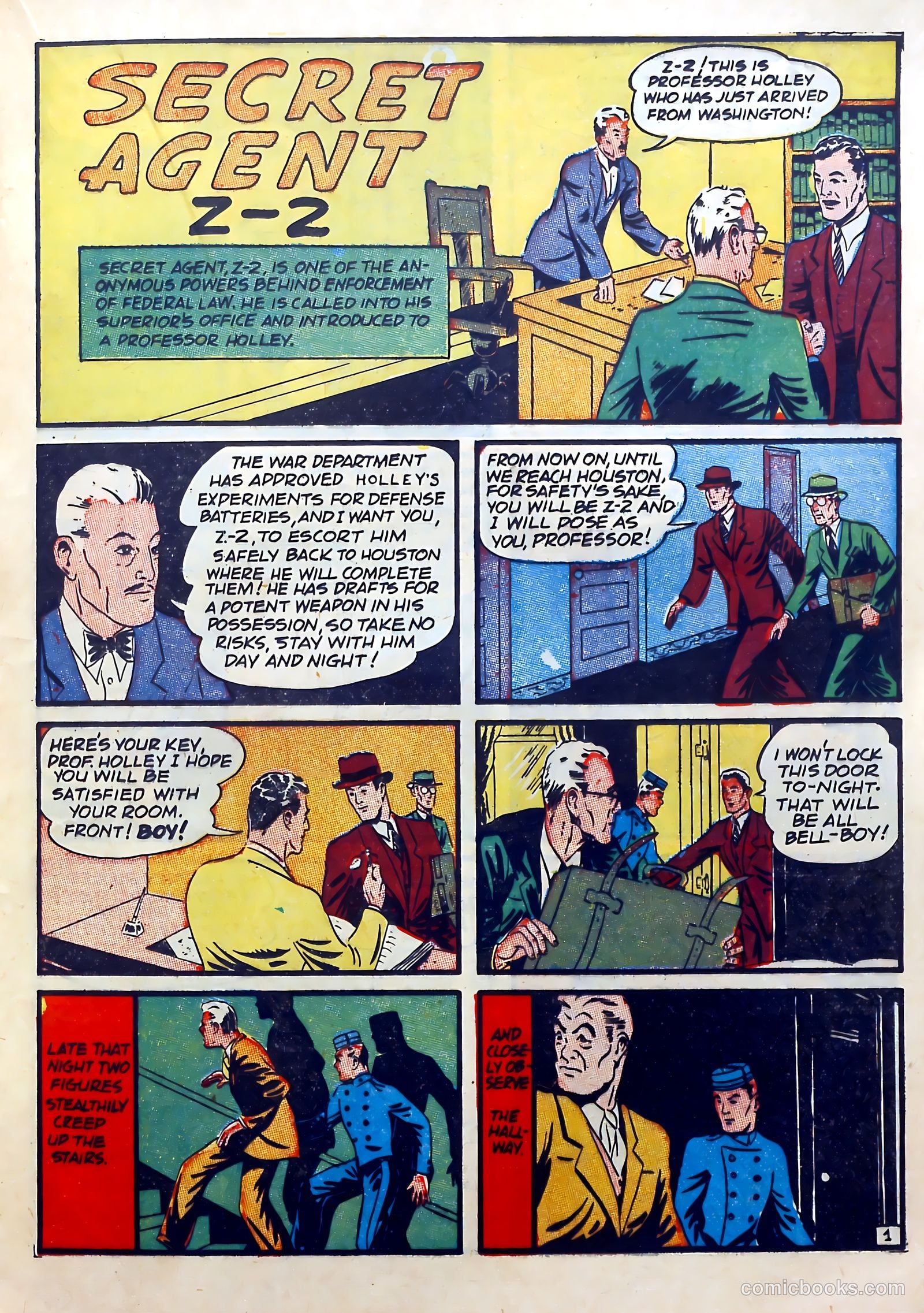 Crash Comics Adventures #4 (1940) — page 31 of 68