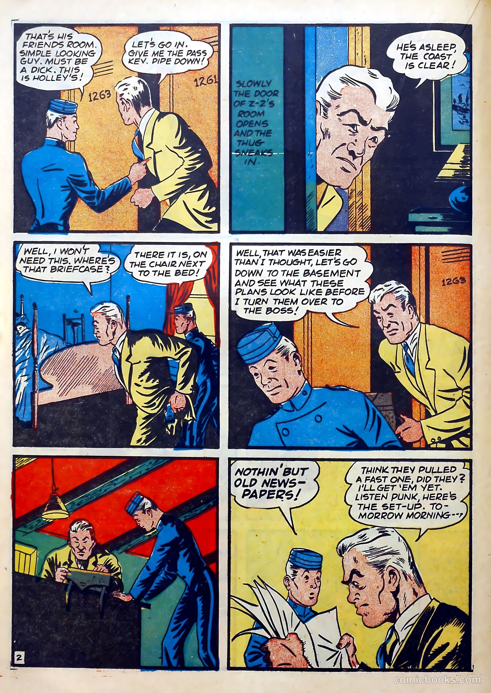 Crash Comics Adventures #4 (1940) — page 32 of 68
