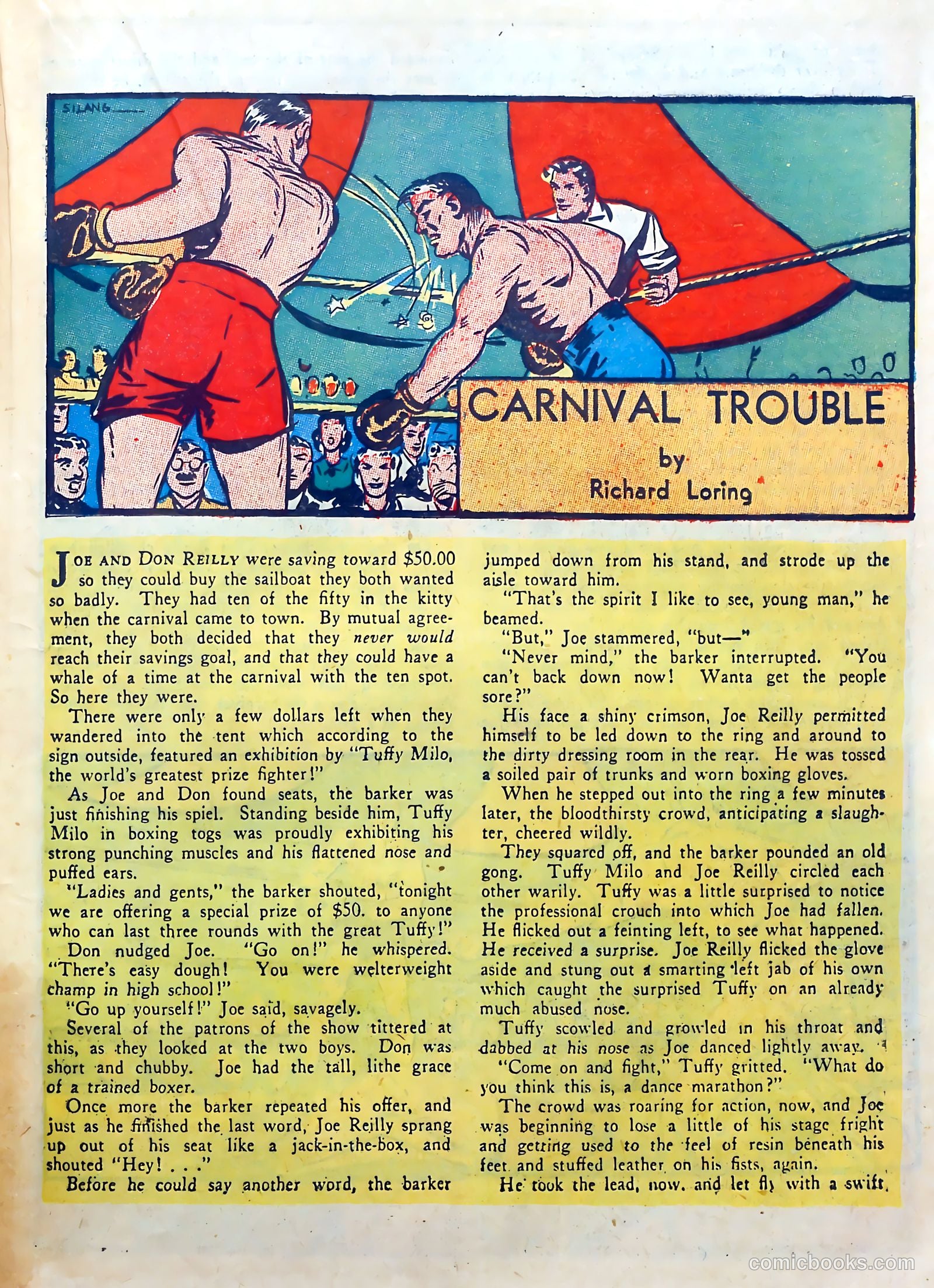 Crash Comics Adventures #4 (1940) — page 35 of 68
