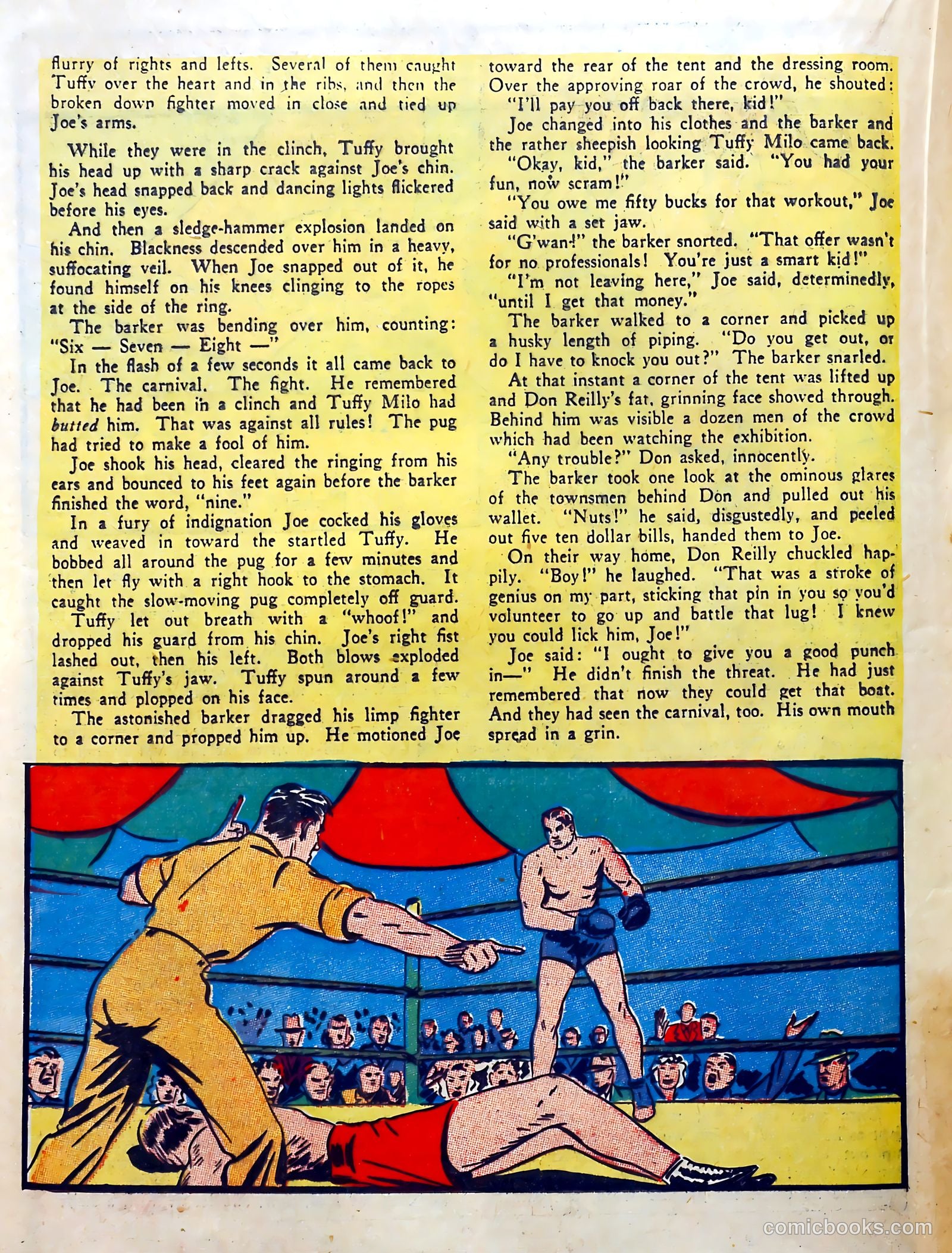 Crash Comics Adventures #4 (1940) — page 36 of 68